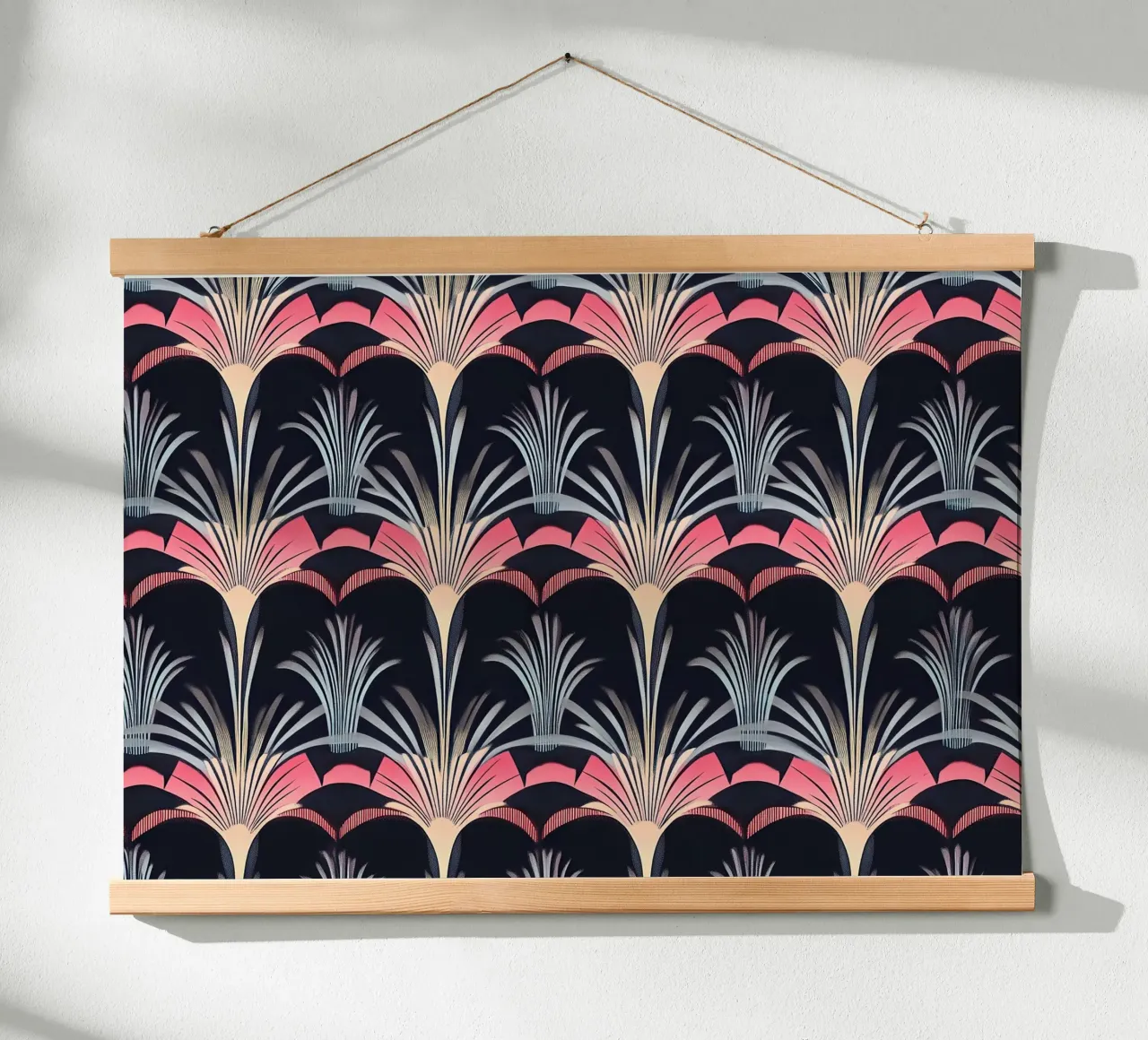 Art déco "The Geometry of Glam" poster da Nikis Art Studio