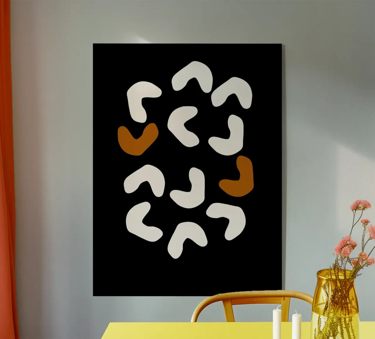 Crimson Waves plexiglass da Mathudace Créas