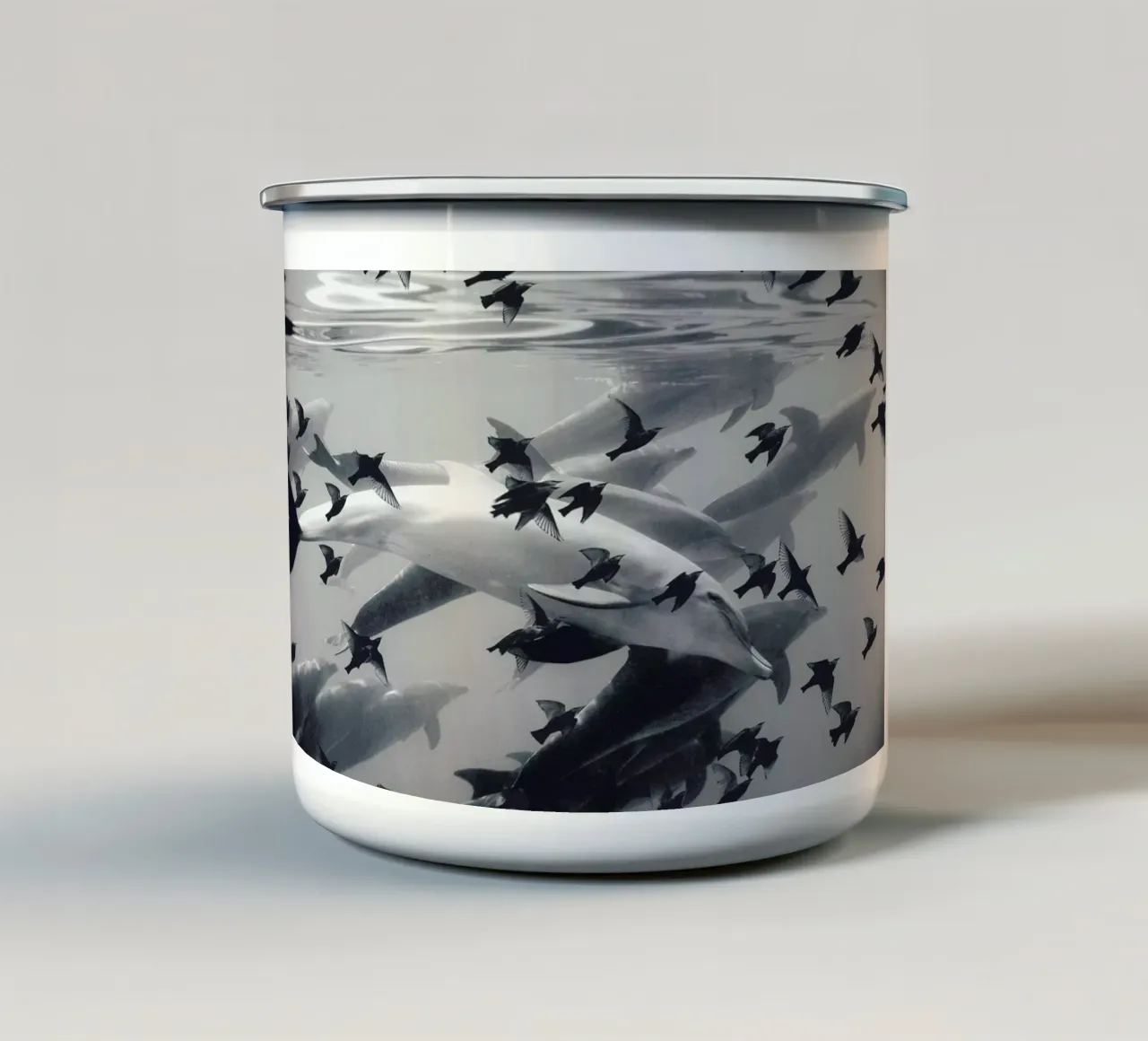 Found Out tazza in smalto da Eugene Soloviev