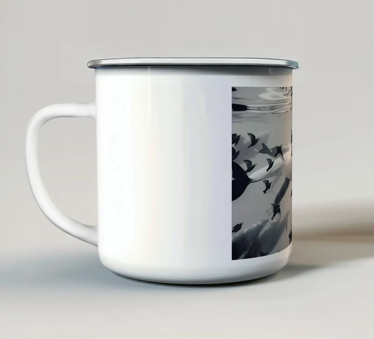 Found Out tazza in smalto da Eugene Soloviev