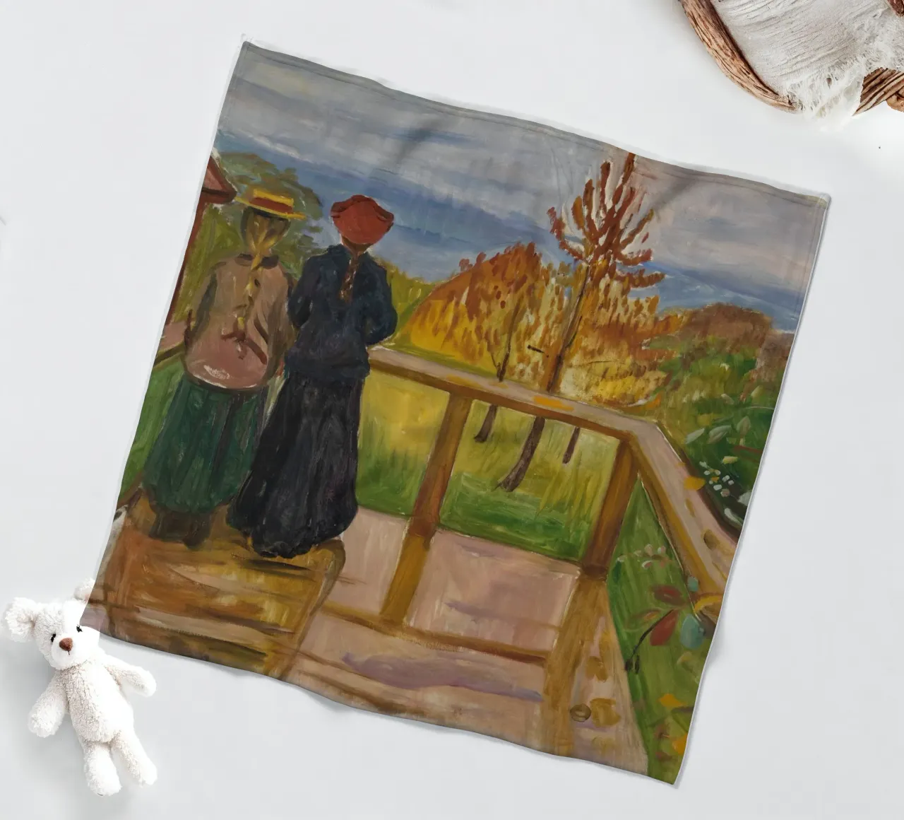 Edvard Munch - Sulla veranda coperta in pile da ARTOTHEK