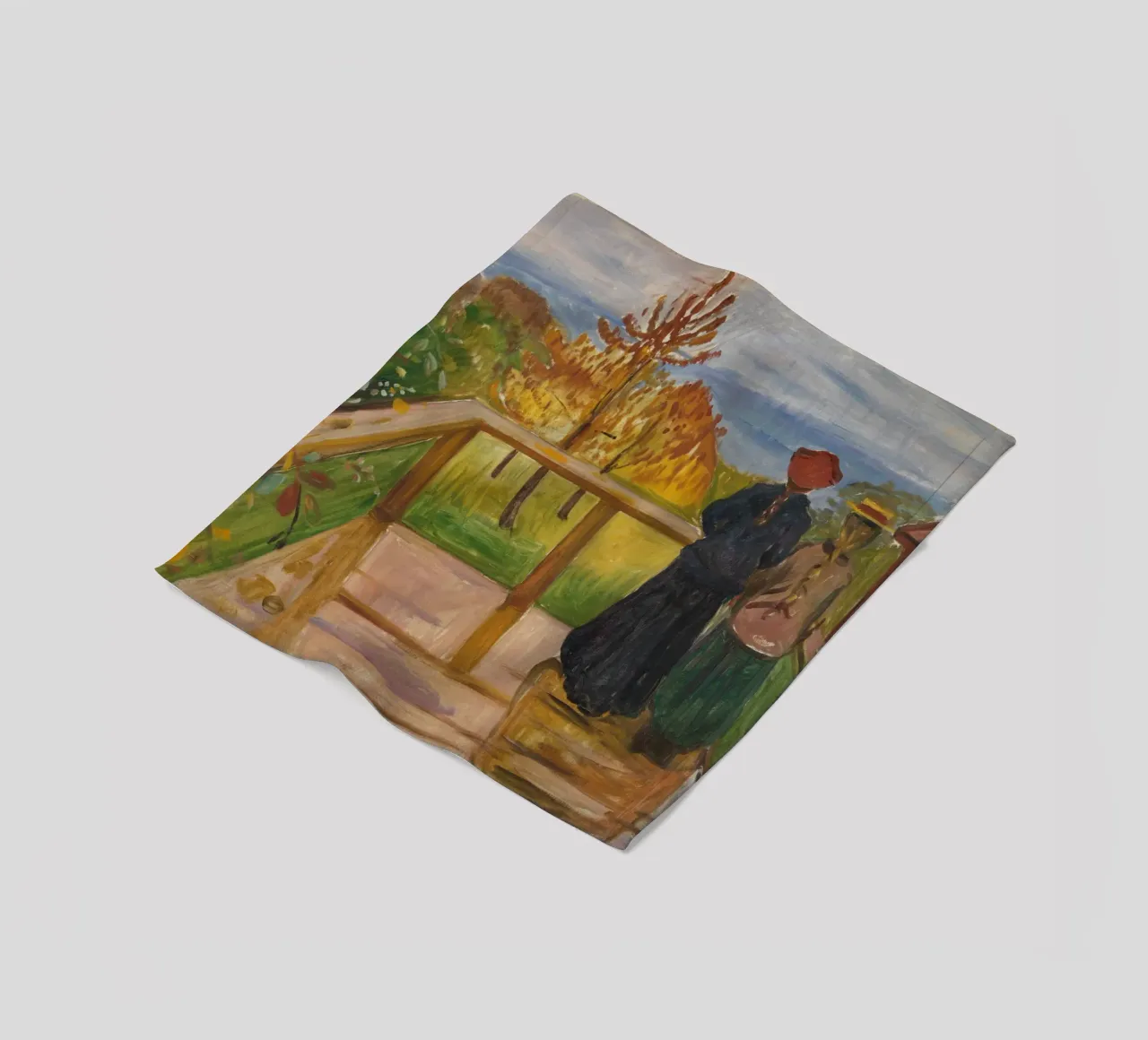 Edvard Munch - Sulla veranda coperta in pile da ARTOTHEK