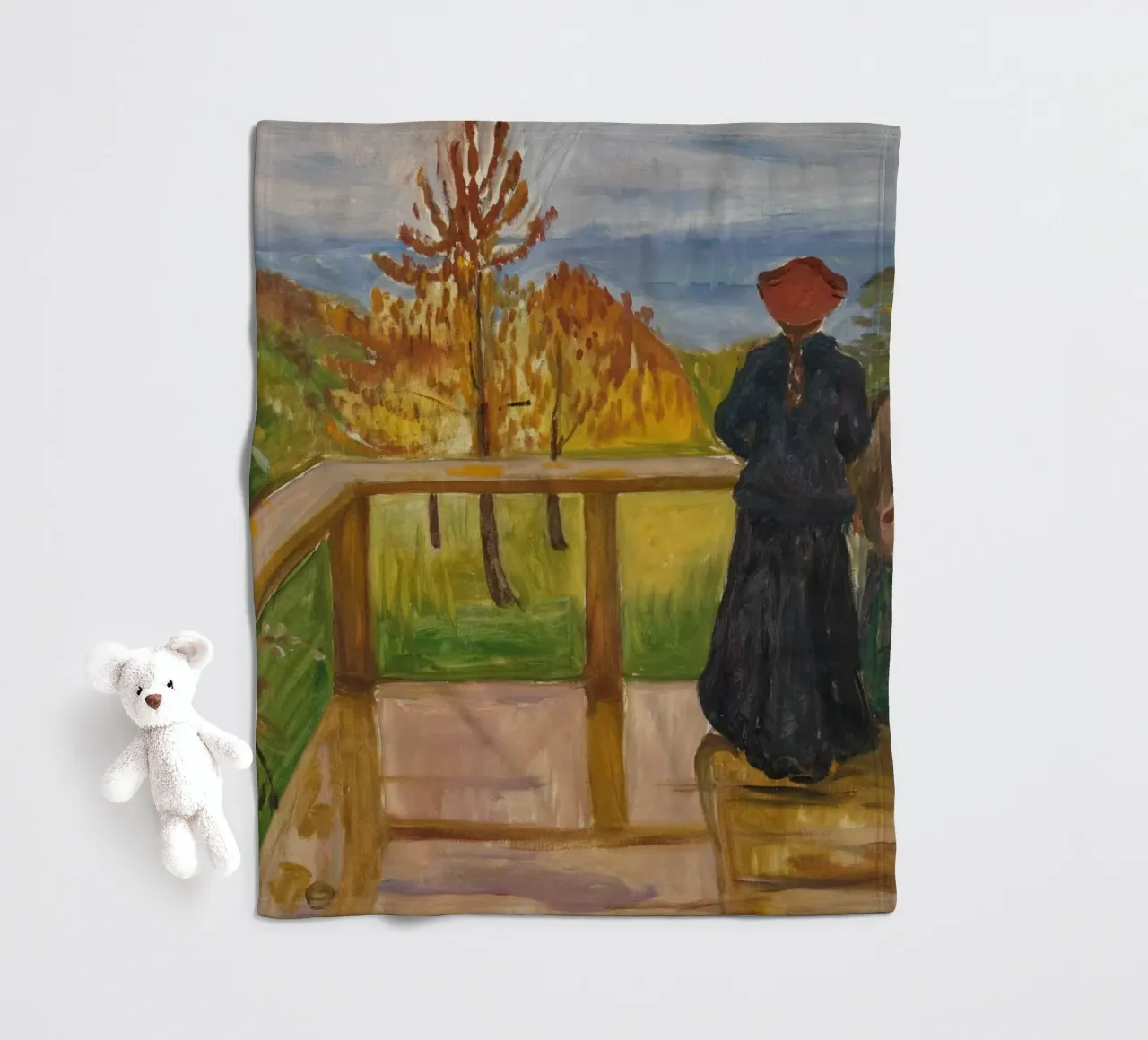 Edvard Munch - Sulla veranda coperta in pile da ARTOTHEK