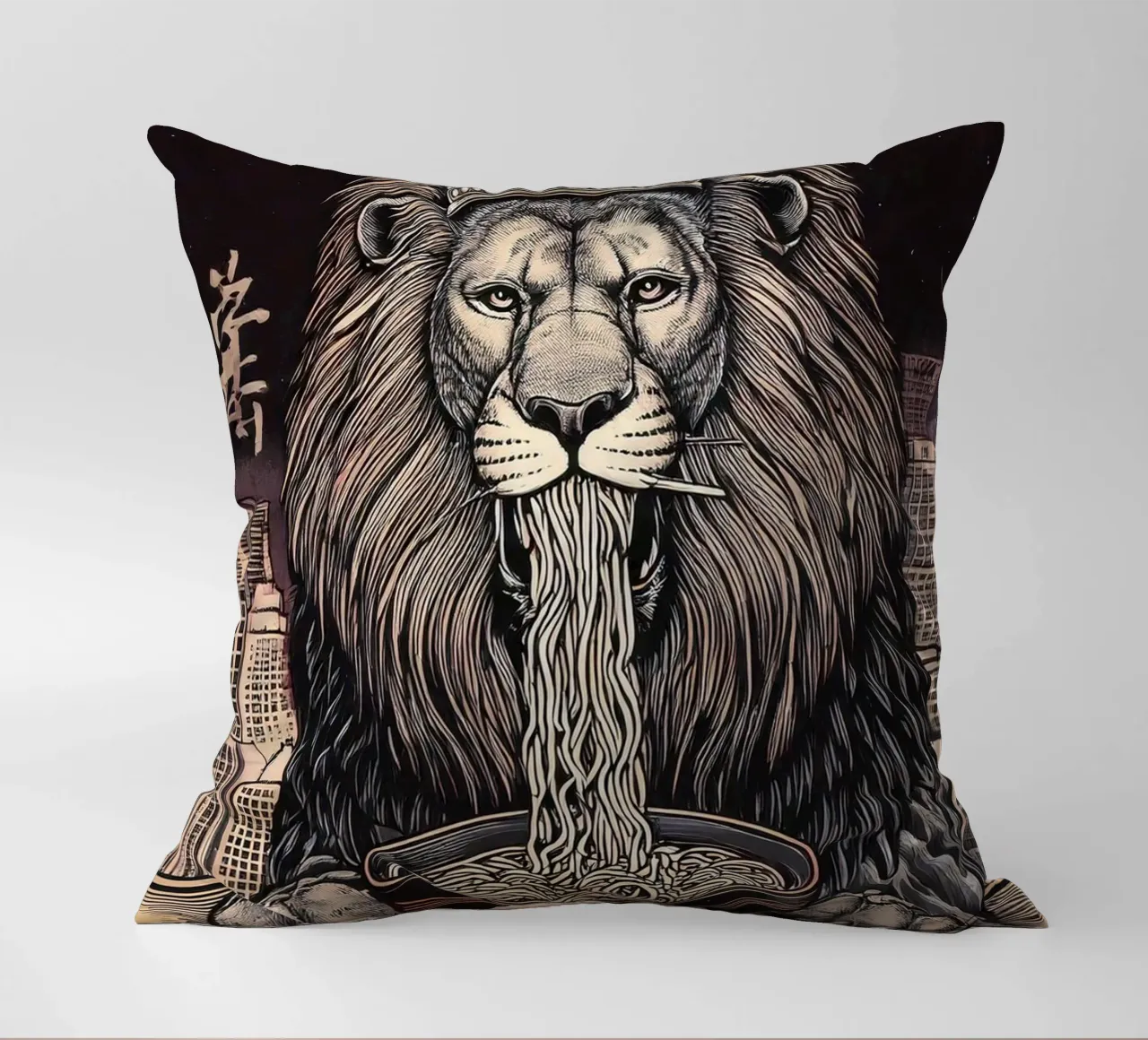 King Lion cuscino da tylerstudio