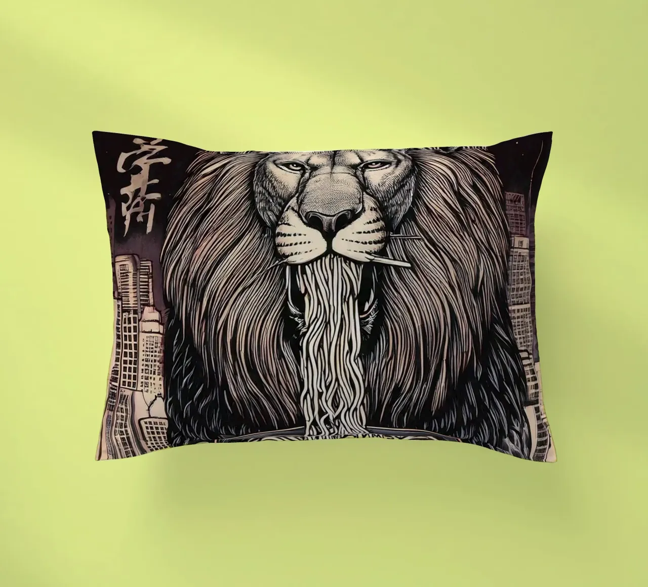 King Lion cuscino da tylerstudio