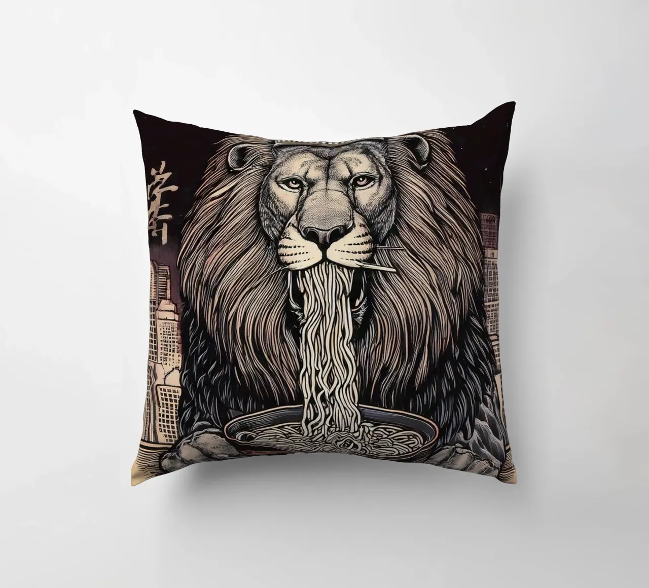 King Lion cuscino da tylerstudio