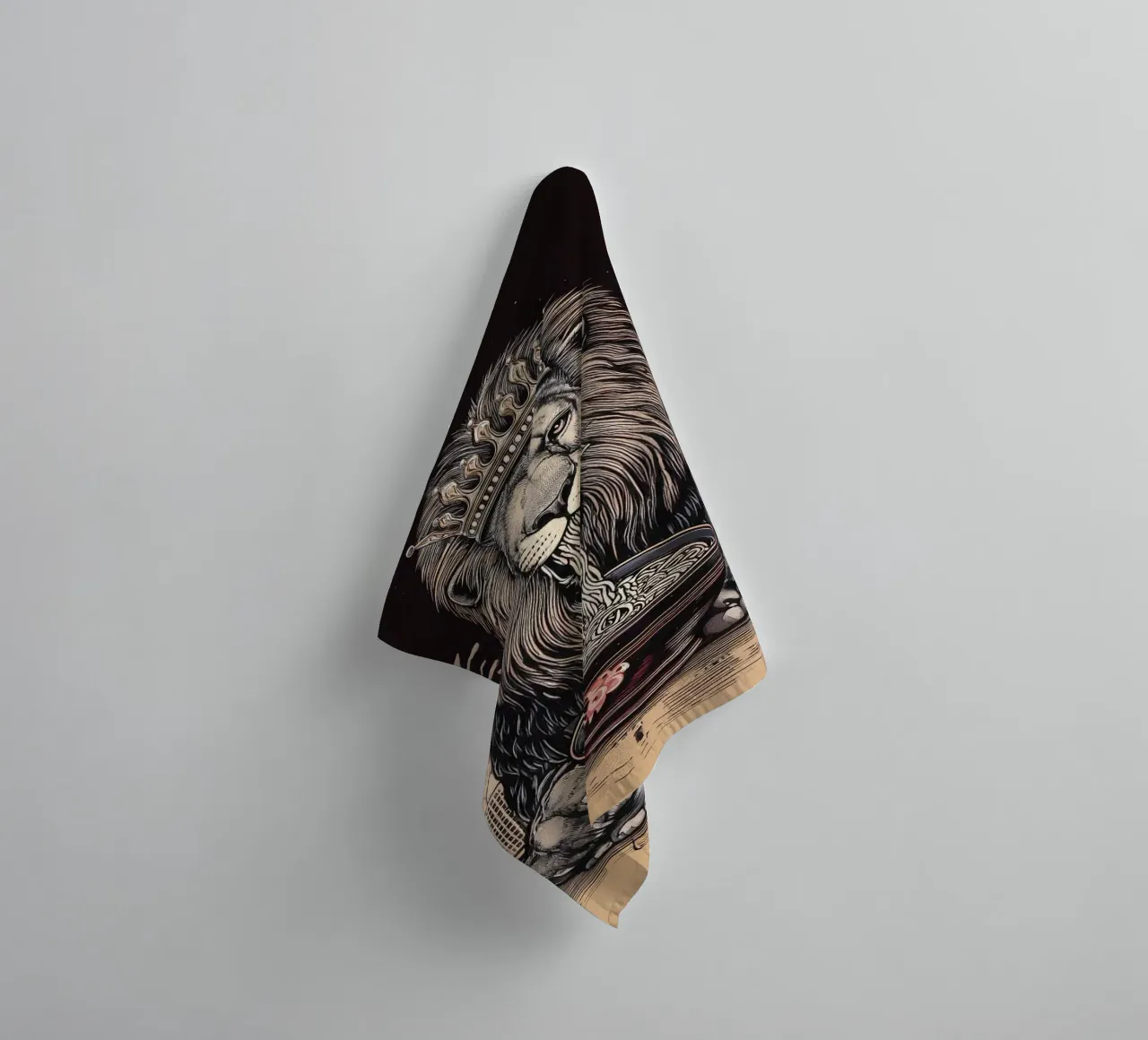 King Lion asciugamano da bagno da tylerstudio