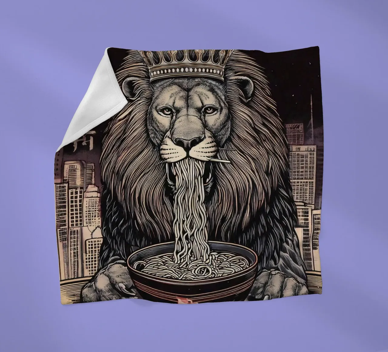 King Lion coperta in pile da tylerstudio