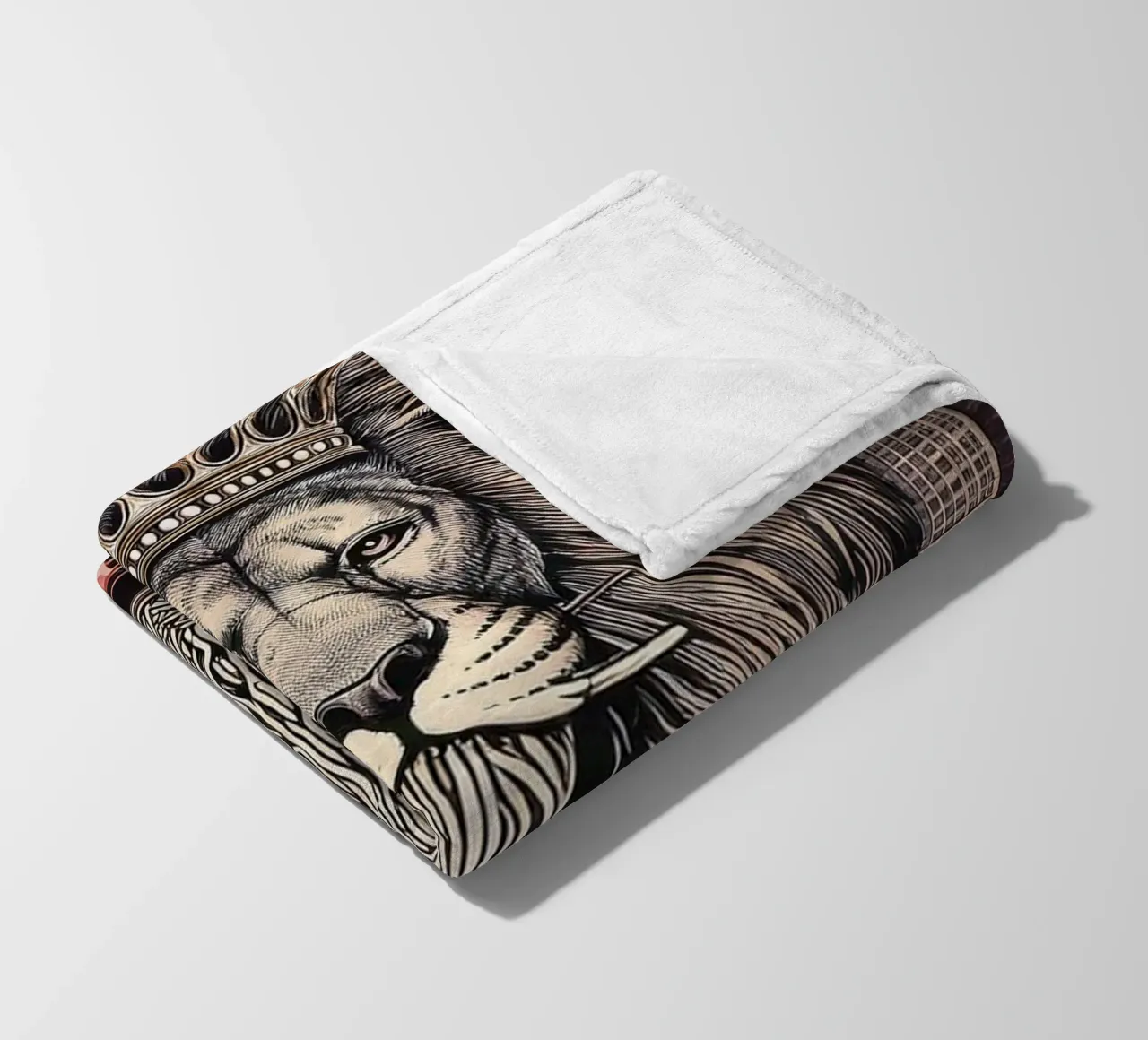 King Lion coperta in pile da tylerstudio