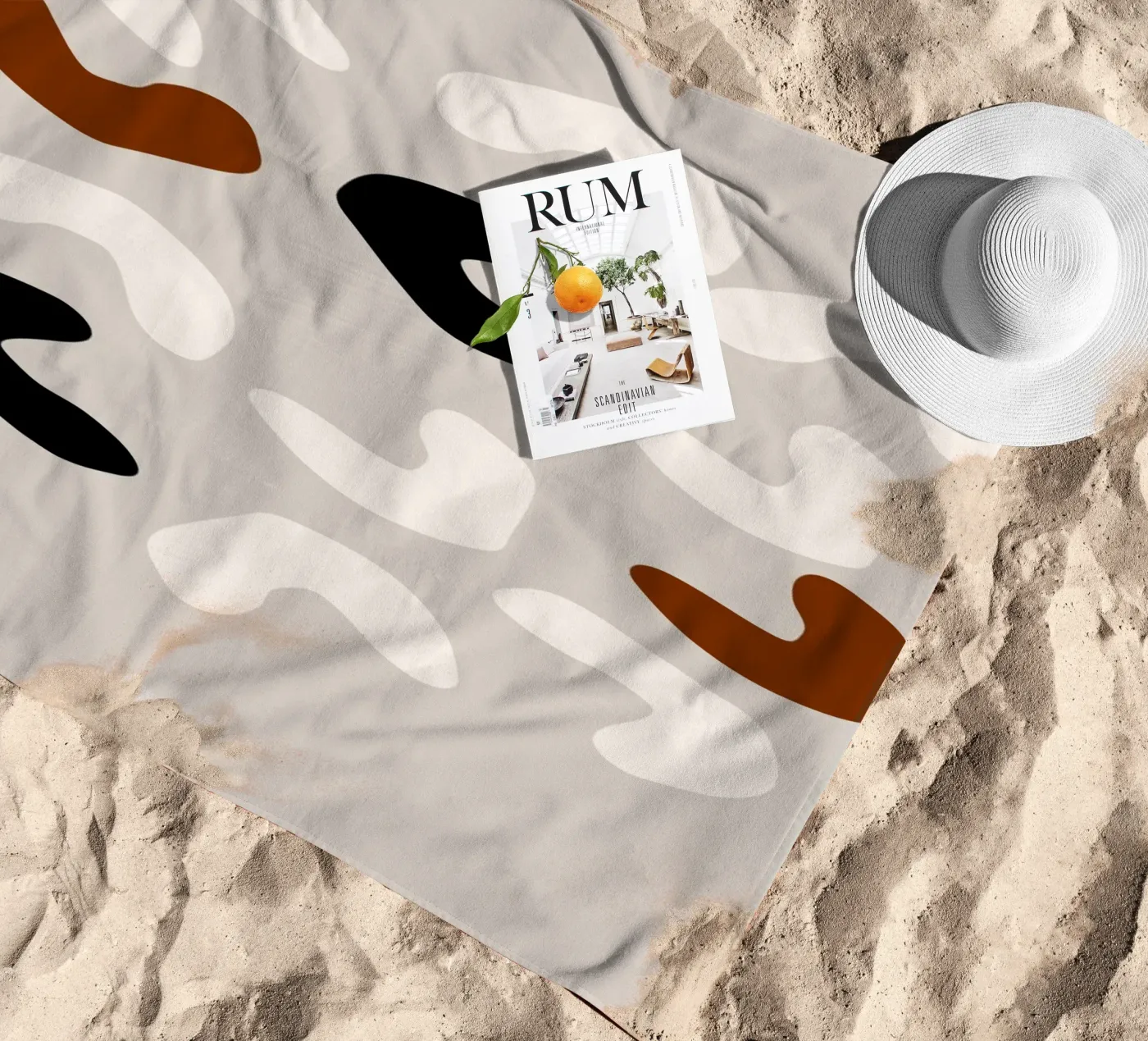 Scarlet Waves telo mare da Mathudace Créas