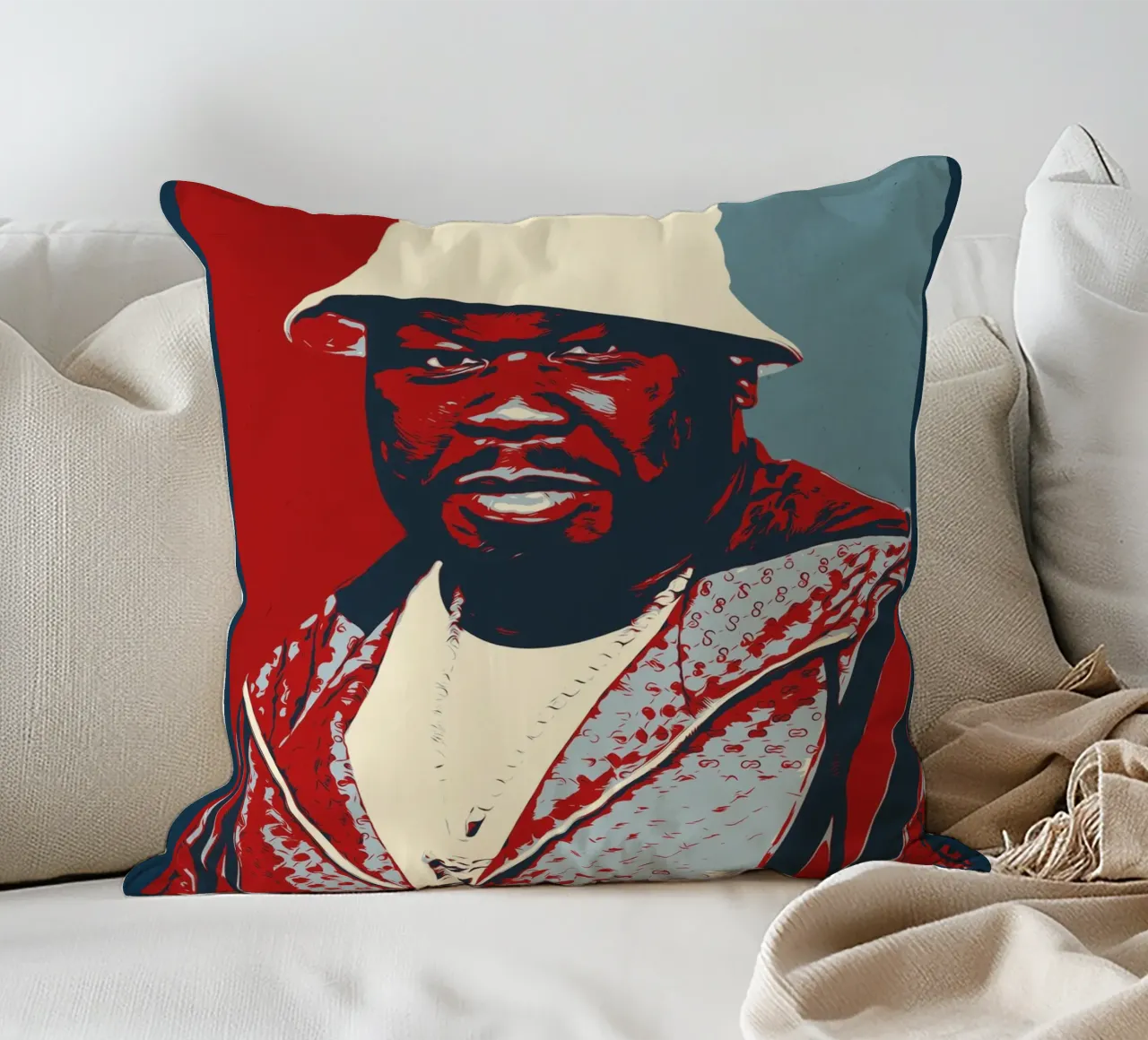 50 Cent cuscino da HopeStudio