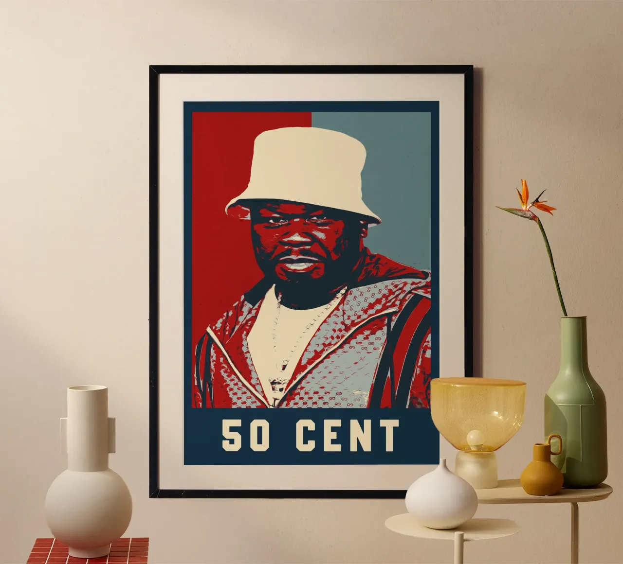 50 Cent carta hahnemühle da HopeStudio
