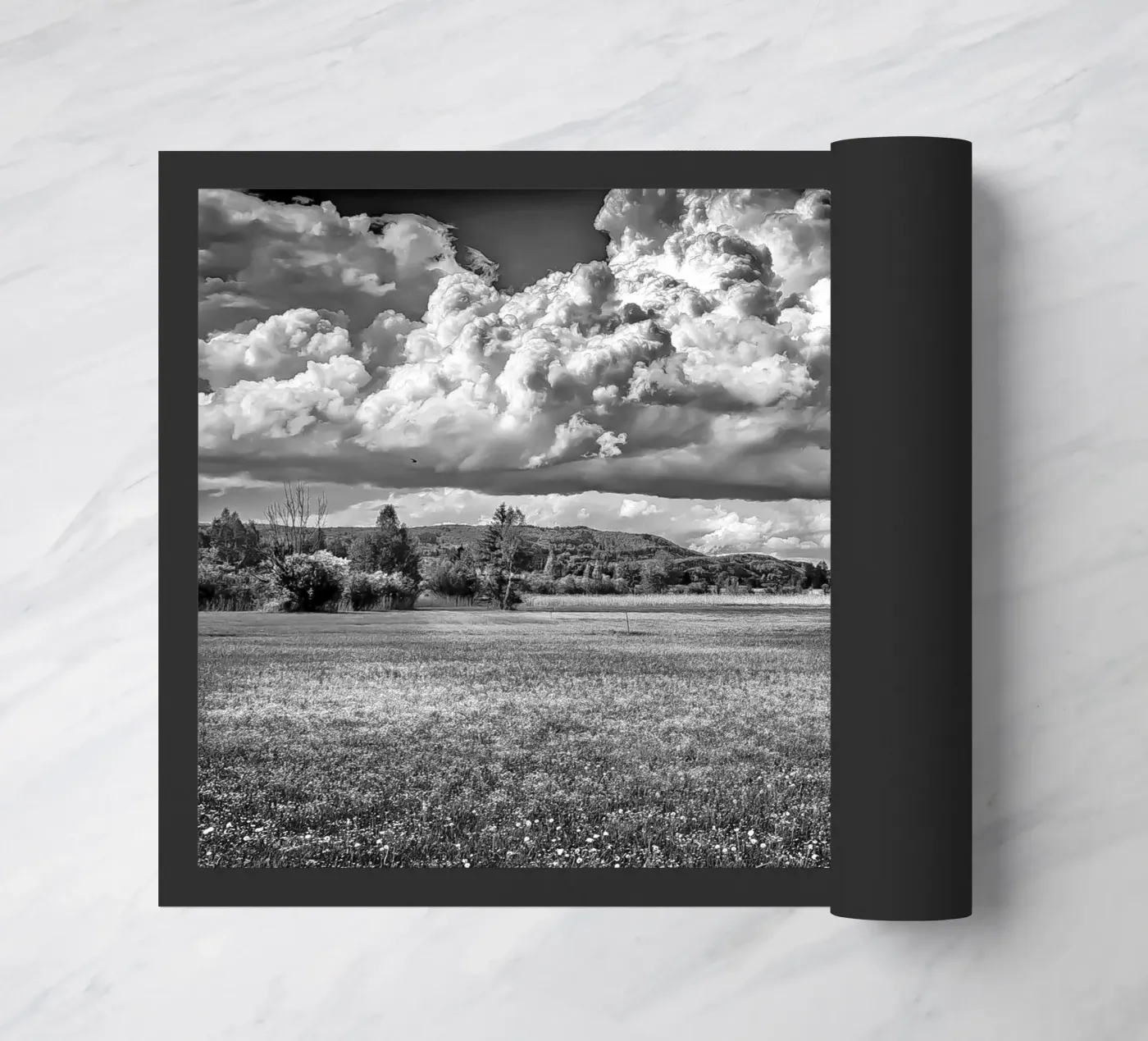 Wolkenfelder deurmat van Edenart