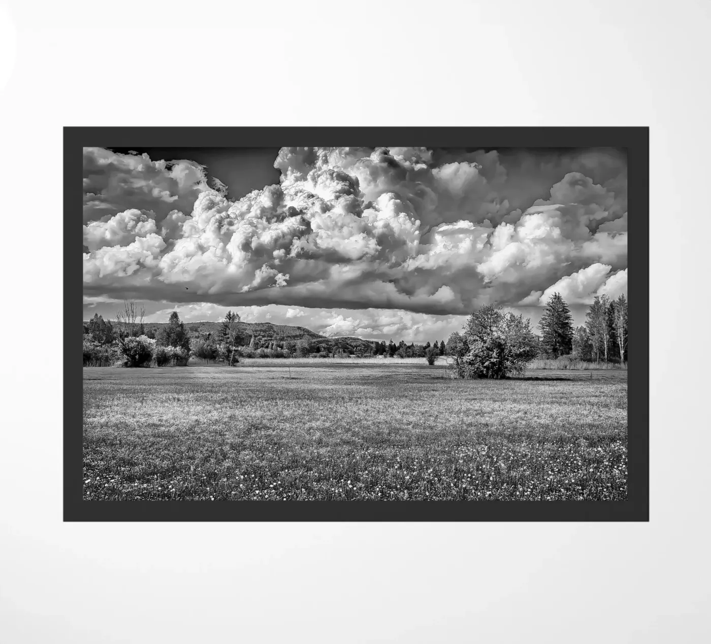 Wolkenfelder deurmat van Edenart