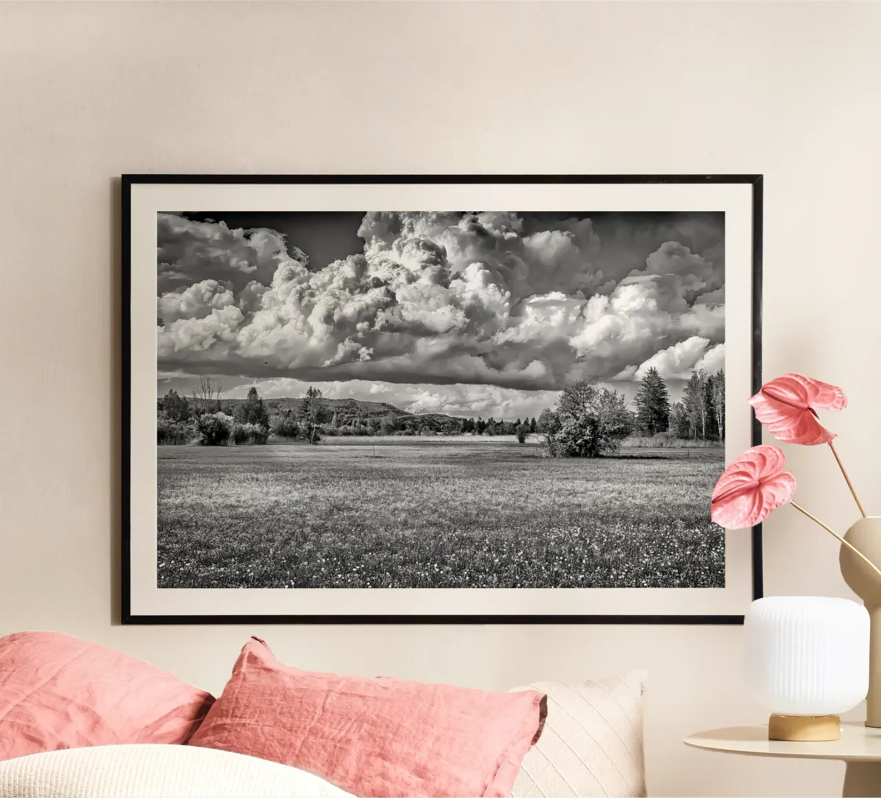 Wolkenfelder poster da Edenart