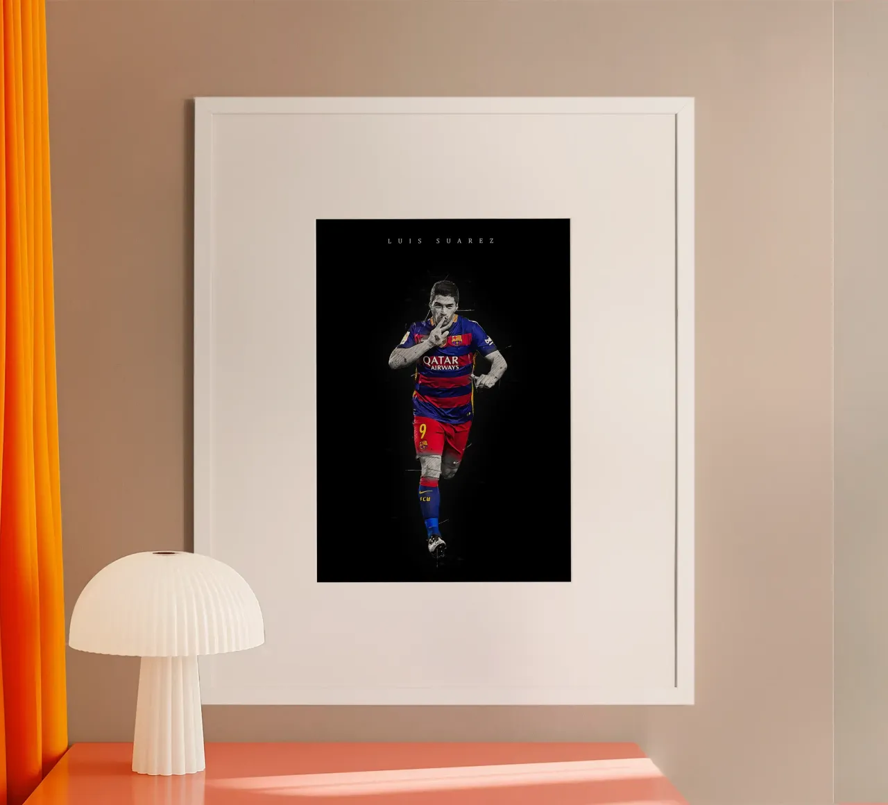 Luis Suarez carta hahnemühle da tenten