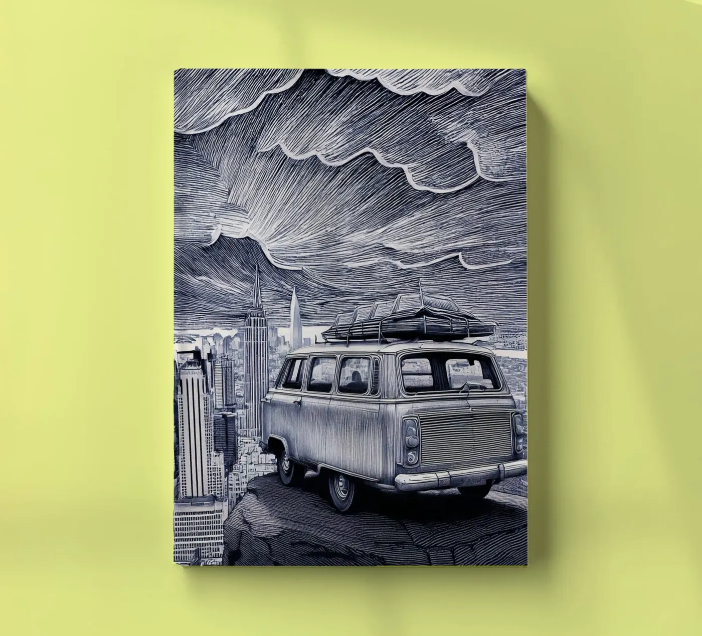 Batvan notebook by tylerstudio