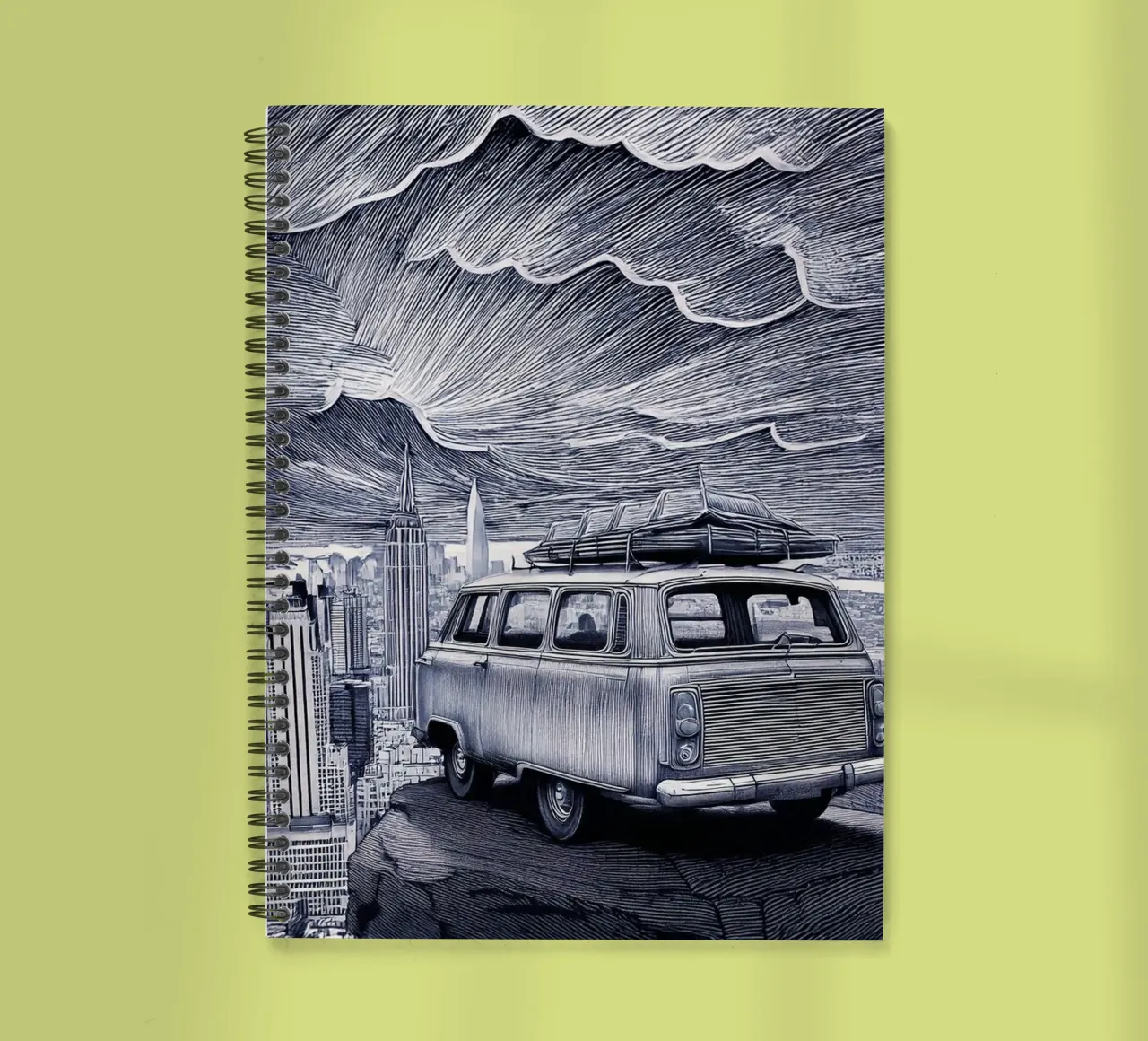 Batvan spiral notebook by tylerstudio