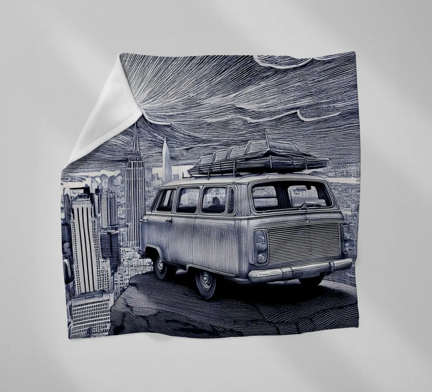 Batvan fleecedeken van tylerstudio