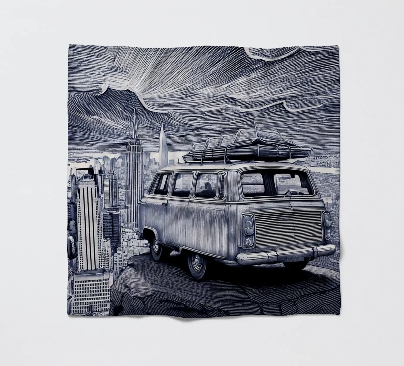 Batvan fleecedeken van tylerstudio