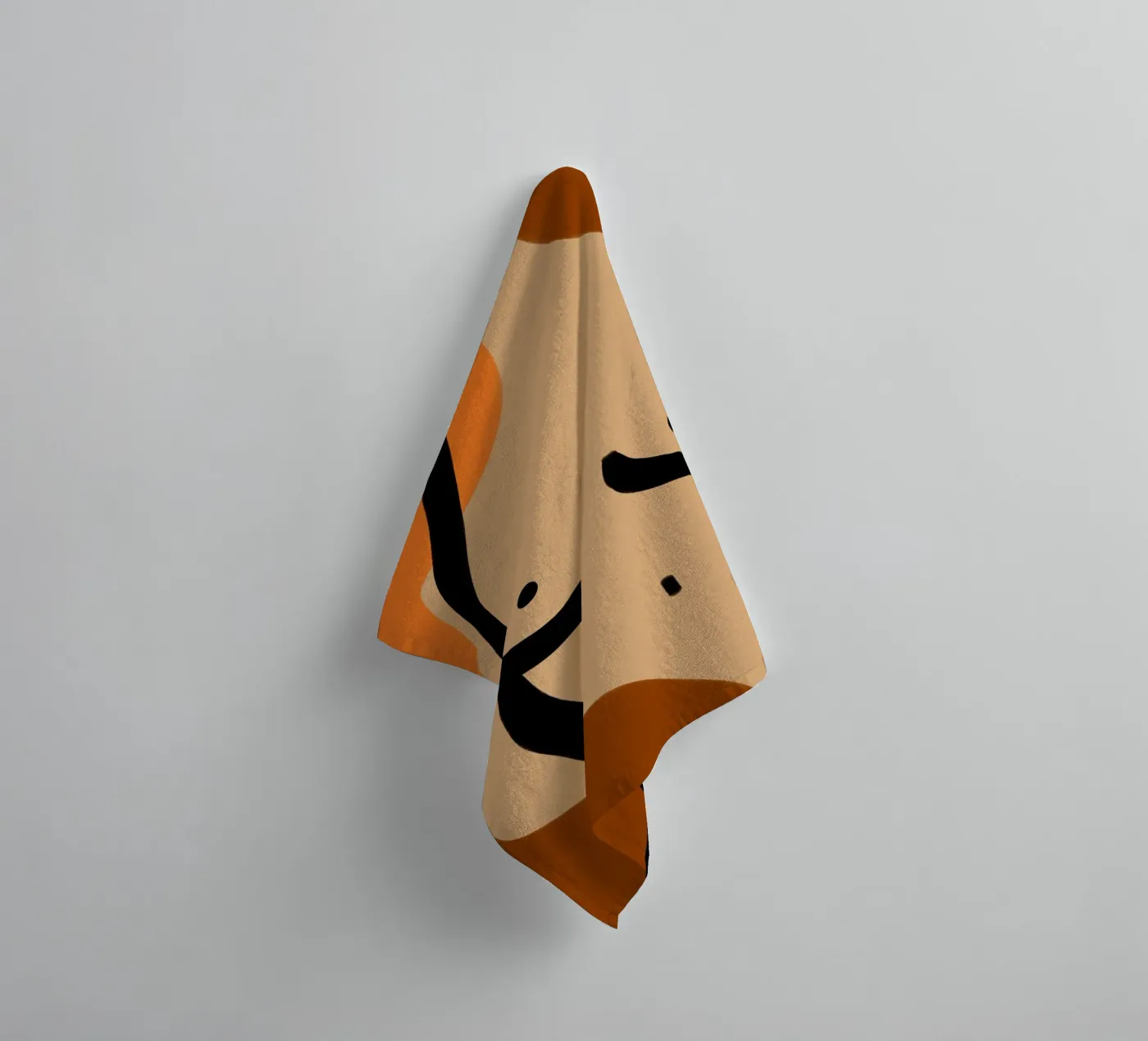 Tranquil Bloom towel by Mike Leymi