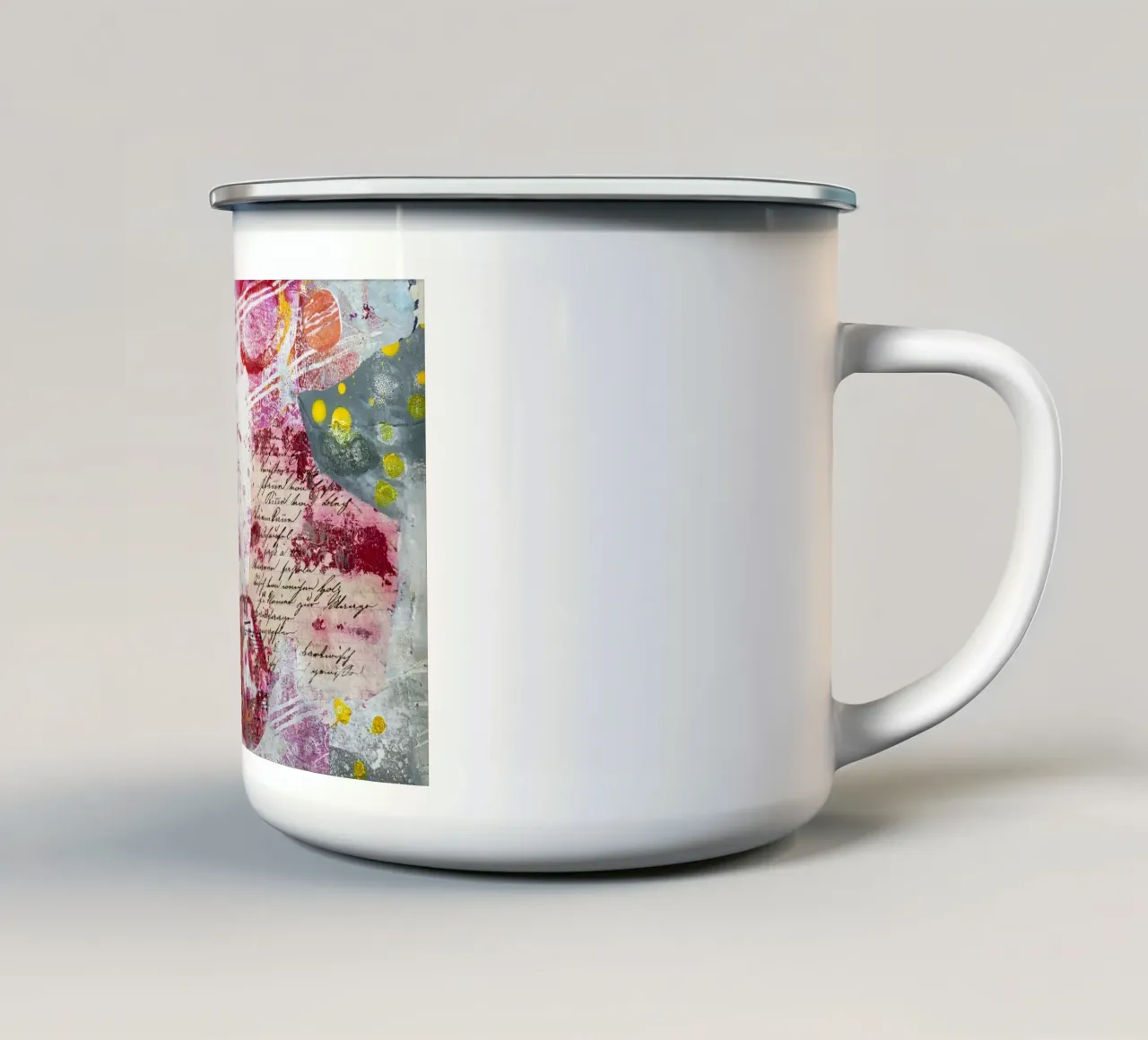 Magenta Dreams tazza in smalto da Edenart