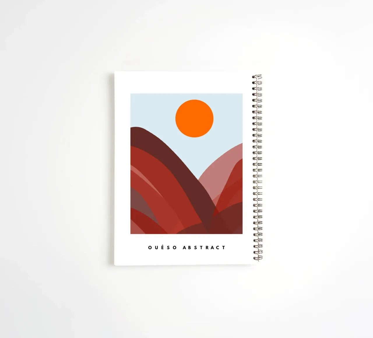 Whimsical Swirls spiral notebook by Mathudace Créas