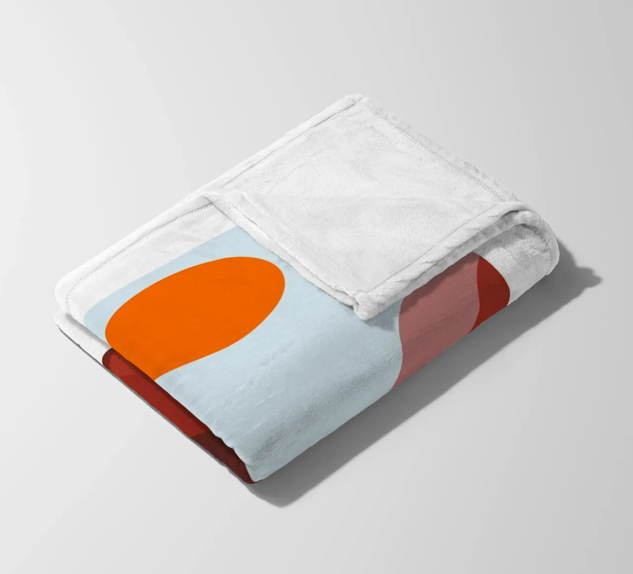 Whimsical Swirls fleece blanket by Mathudace Créas