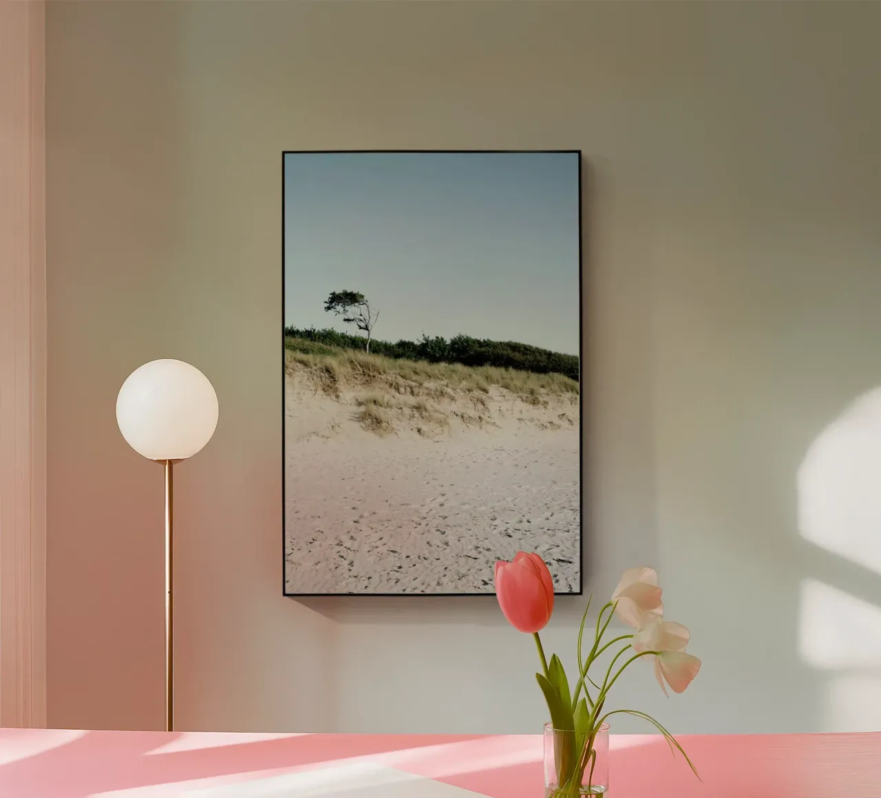 Naturstrand plexiglass da Picture On The Fridge