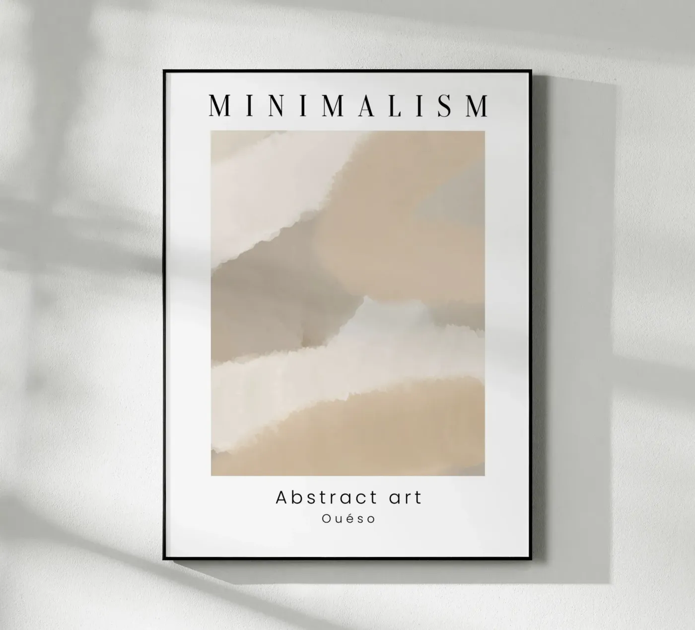 Abstract Tranquility Acryl-Glas von Mathudace Créas