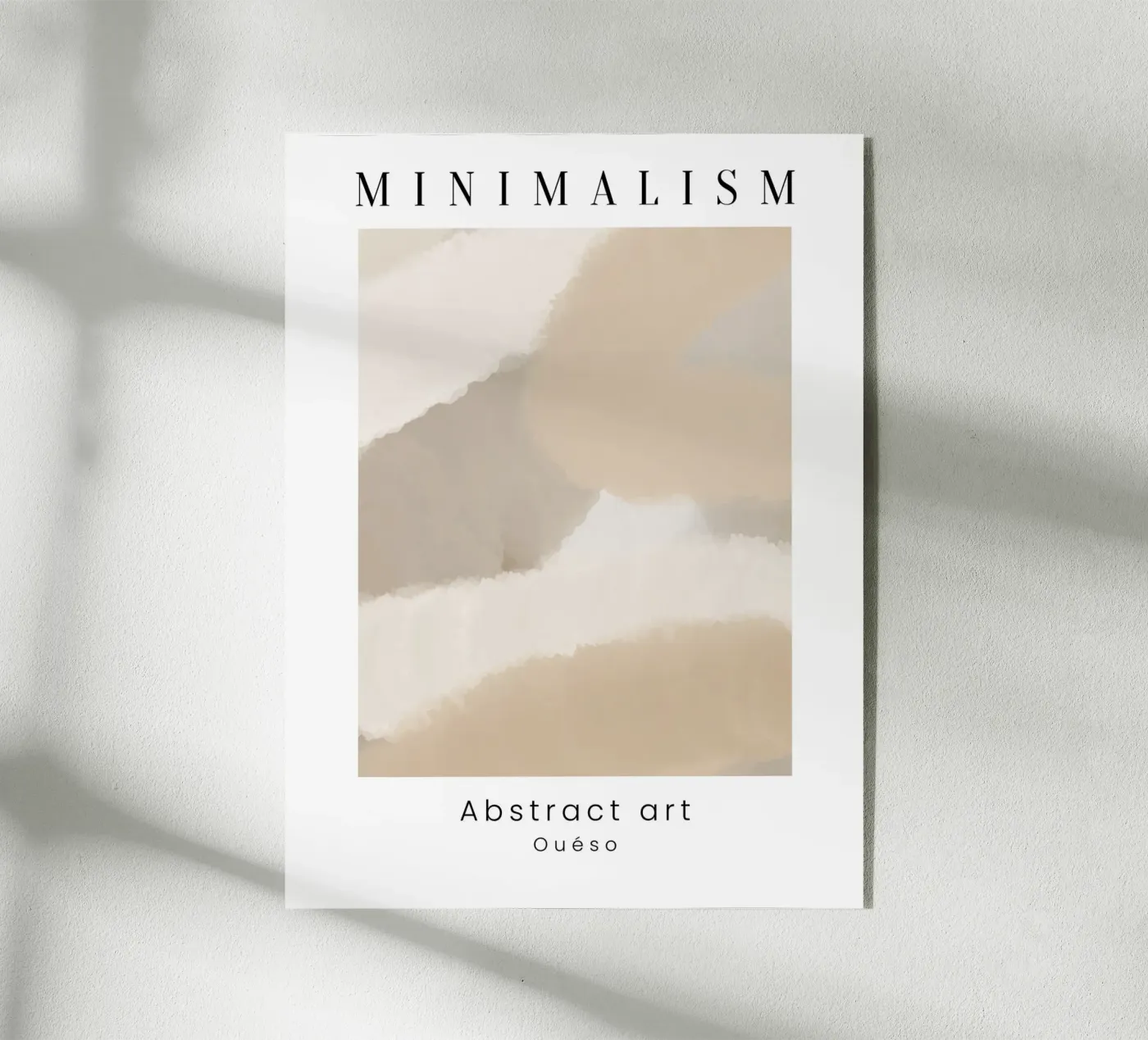 Abstract Tranquility Acryl-Glas von Mathudace Créas