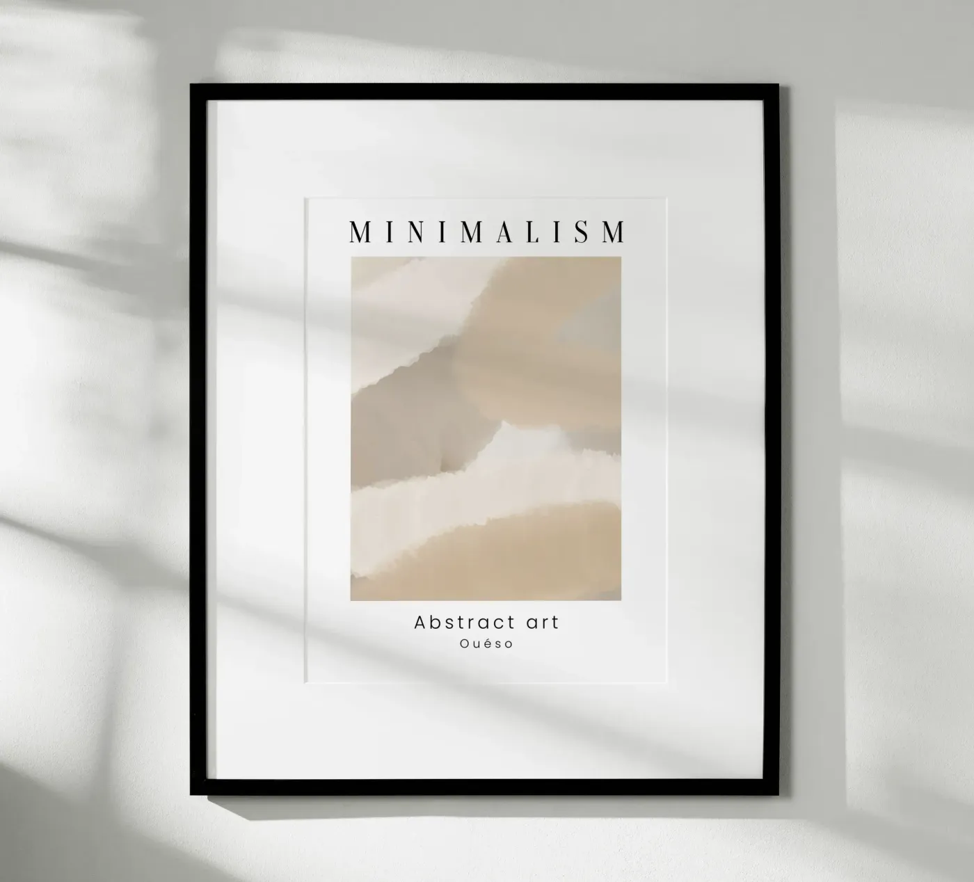 Abstract Tranquility poster da Mathudace Créas