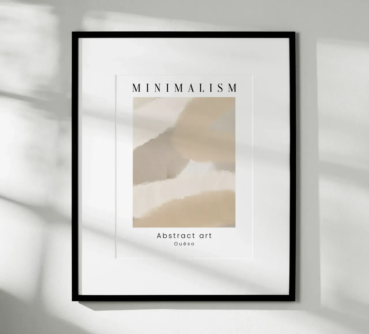 Abstract Tranquility poster by Mathudace Créas