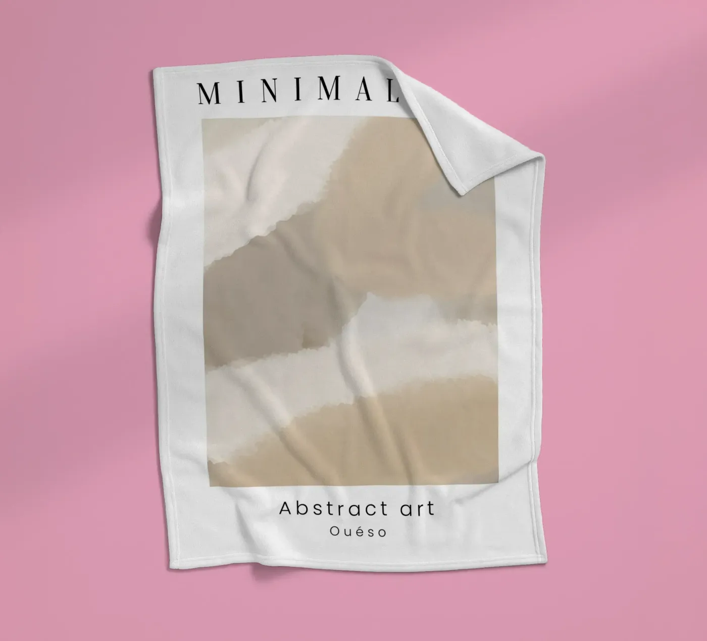 Abstract Tranquility Fleecedecke von Mathudace Créas