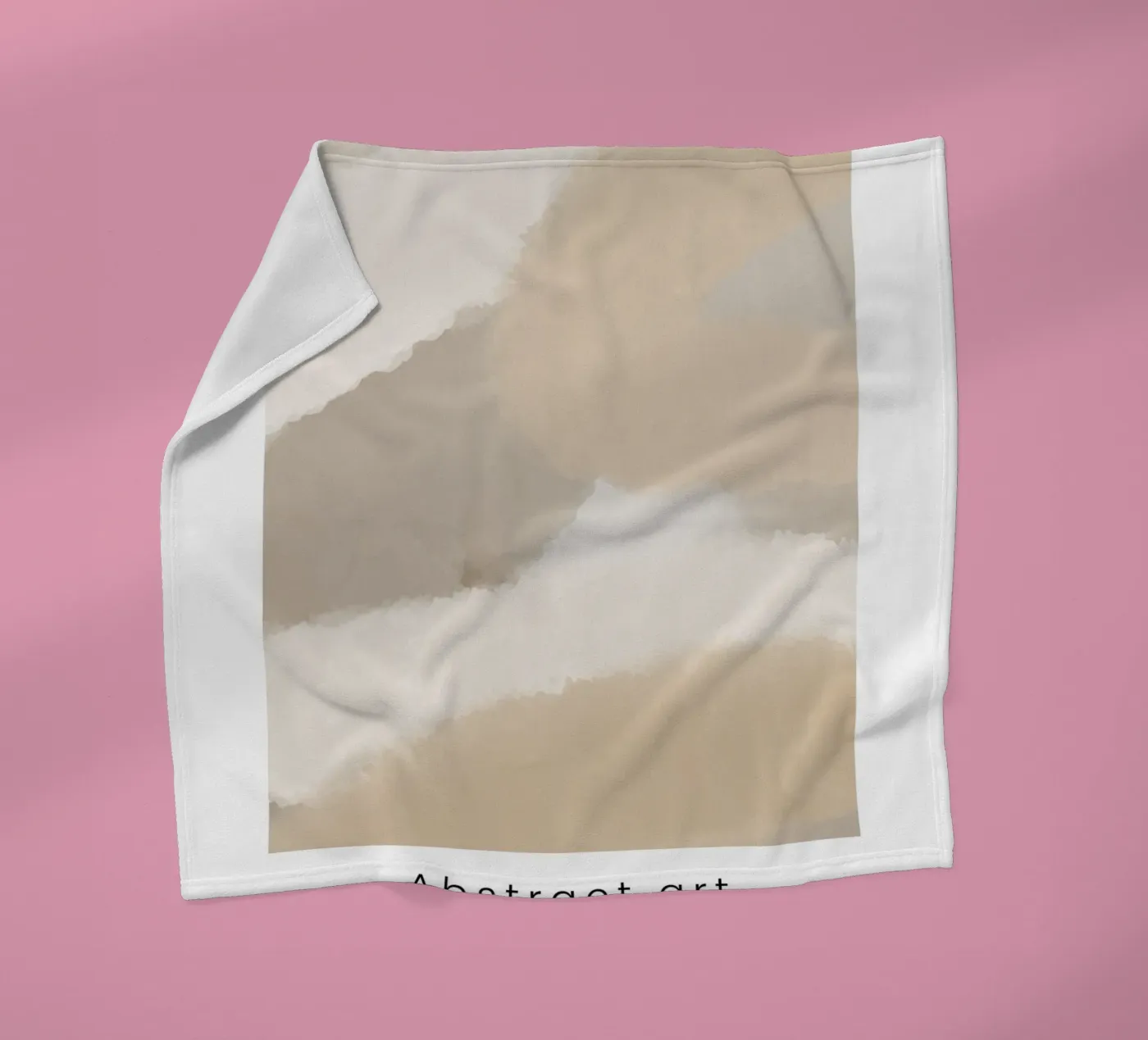 Abstract Tranquility Fleecedecke von Mathudace Créas