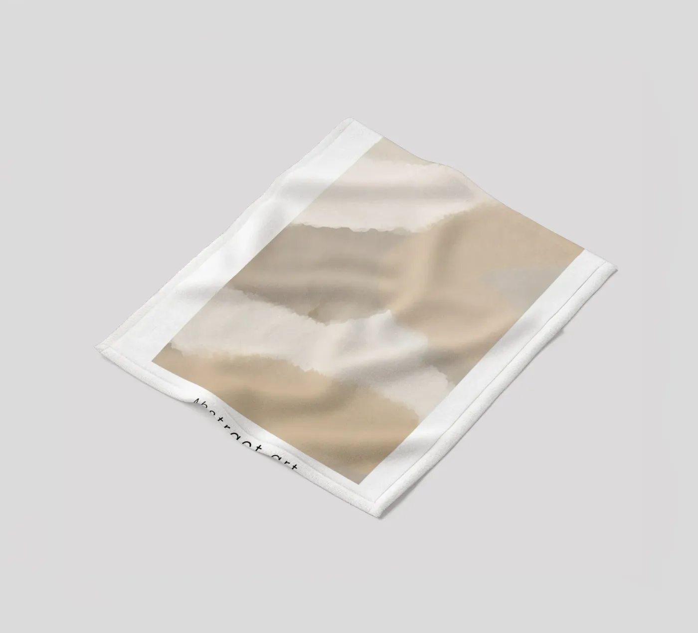 Abstract Tranquility Fleecedecke von Mathudace Créas