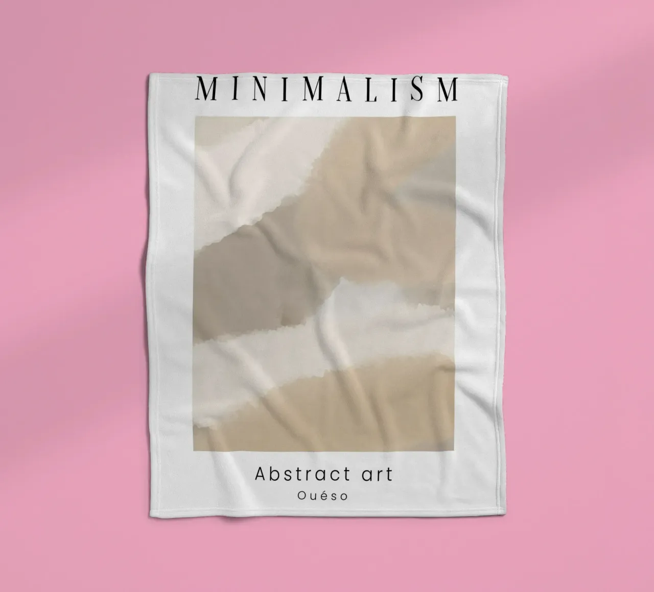 Abstract Tranquility fleecedeken van Mathudace Créas