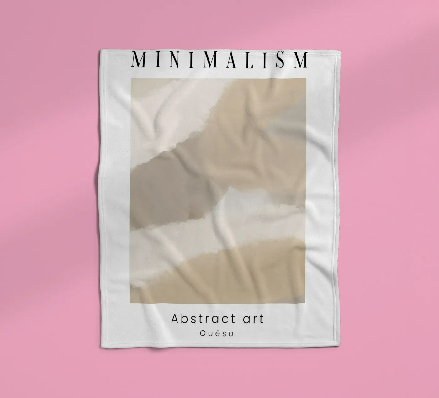 Abstract Tranquility Fleecedecke von Mathudace Créas