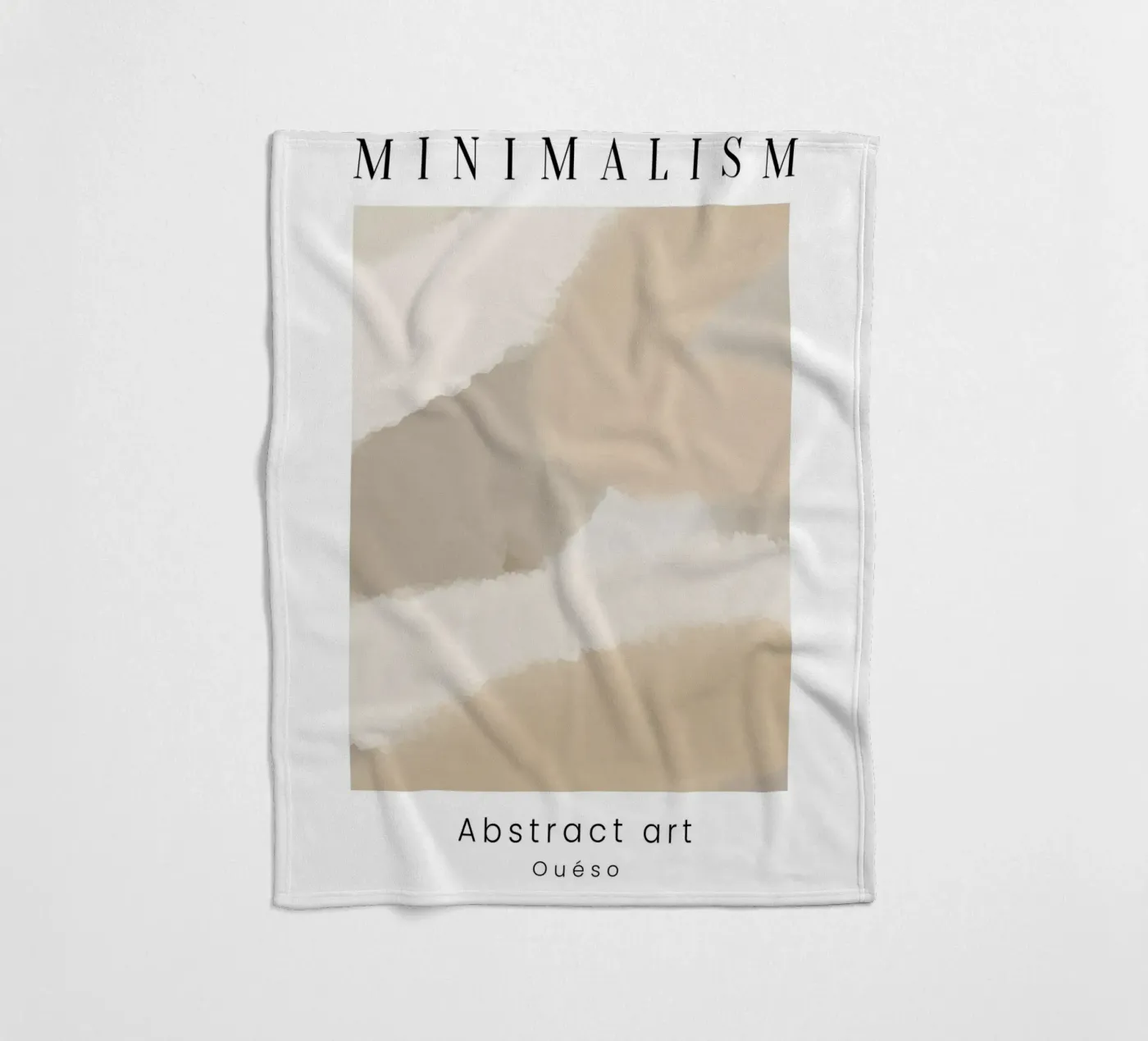 Abstract Tranquility Fleecedecke von Mathudace Créas