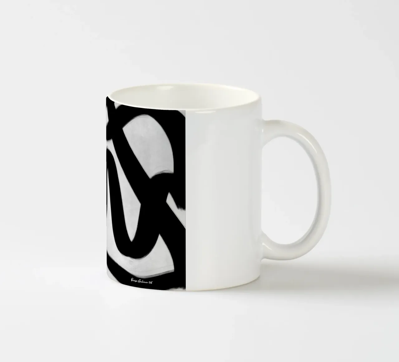 Delicate Shadows tazza in ceramica da Mike Leymi