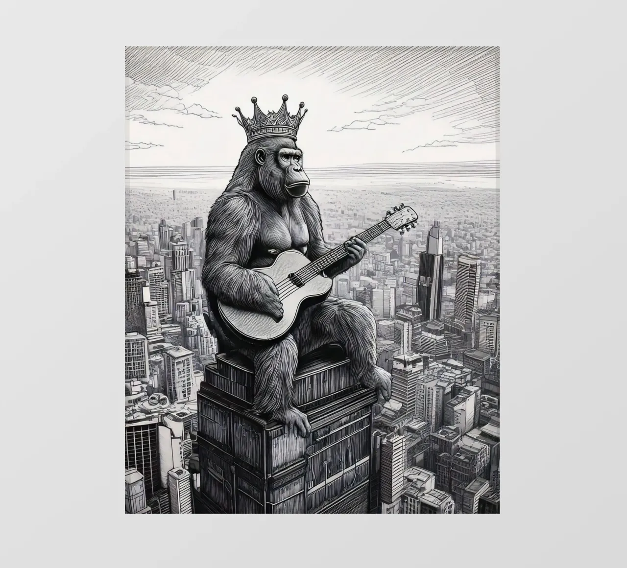 King Kong Spirit pellicola backlit da tylerstudio