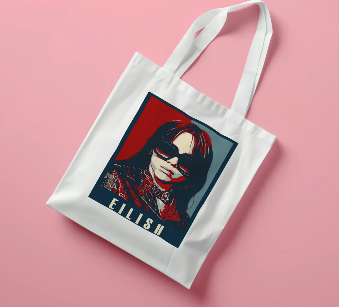 billie eilish tote bag by HopeStudio