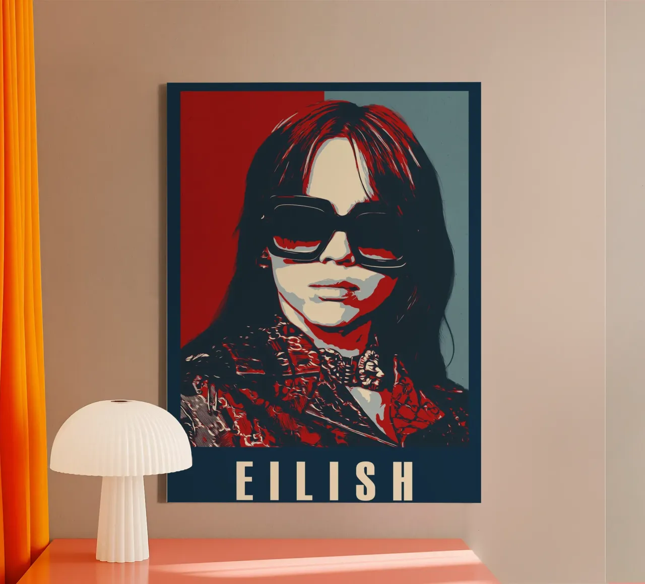 billie eilish canvas by HopeStudio