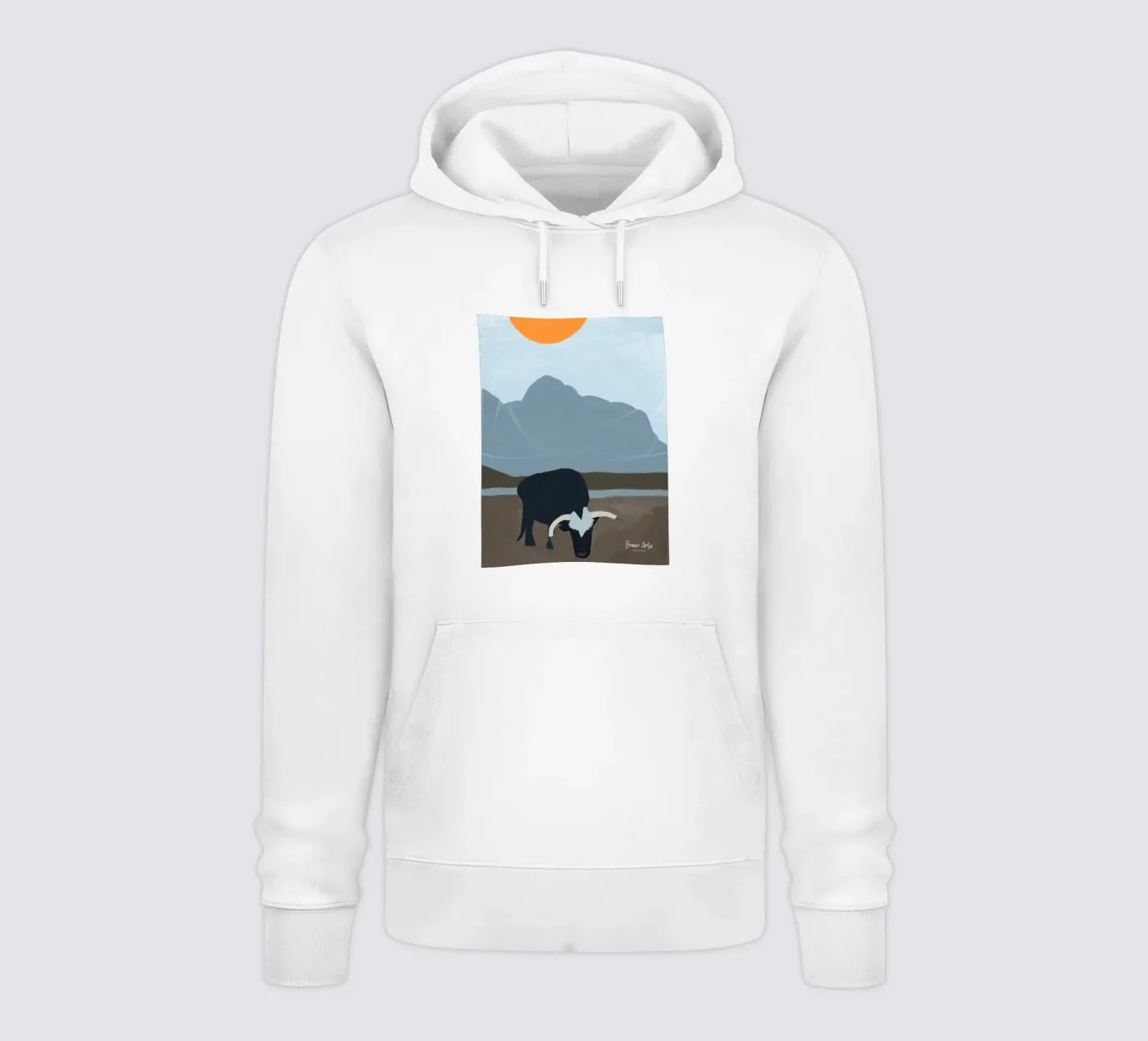 Subtle Flow hoodie van Mike Leymi