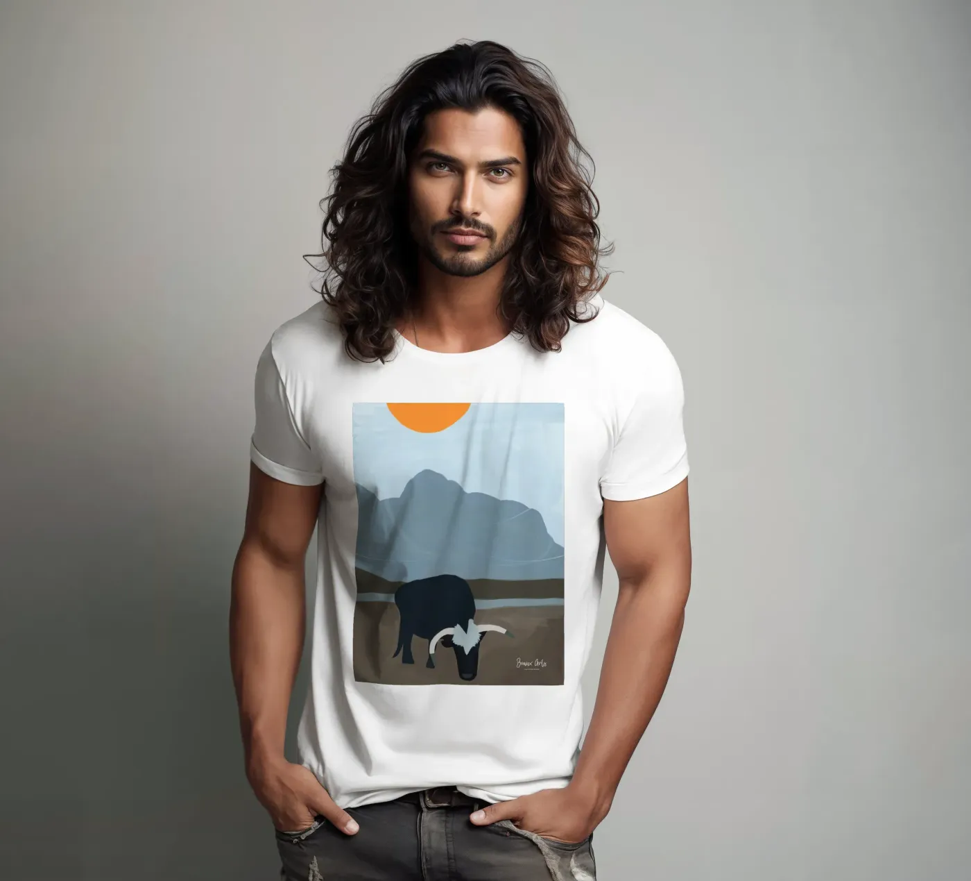 Subtle Flow t-shirt da Mike Leymi
