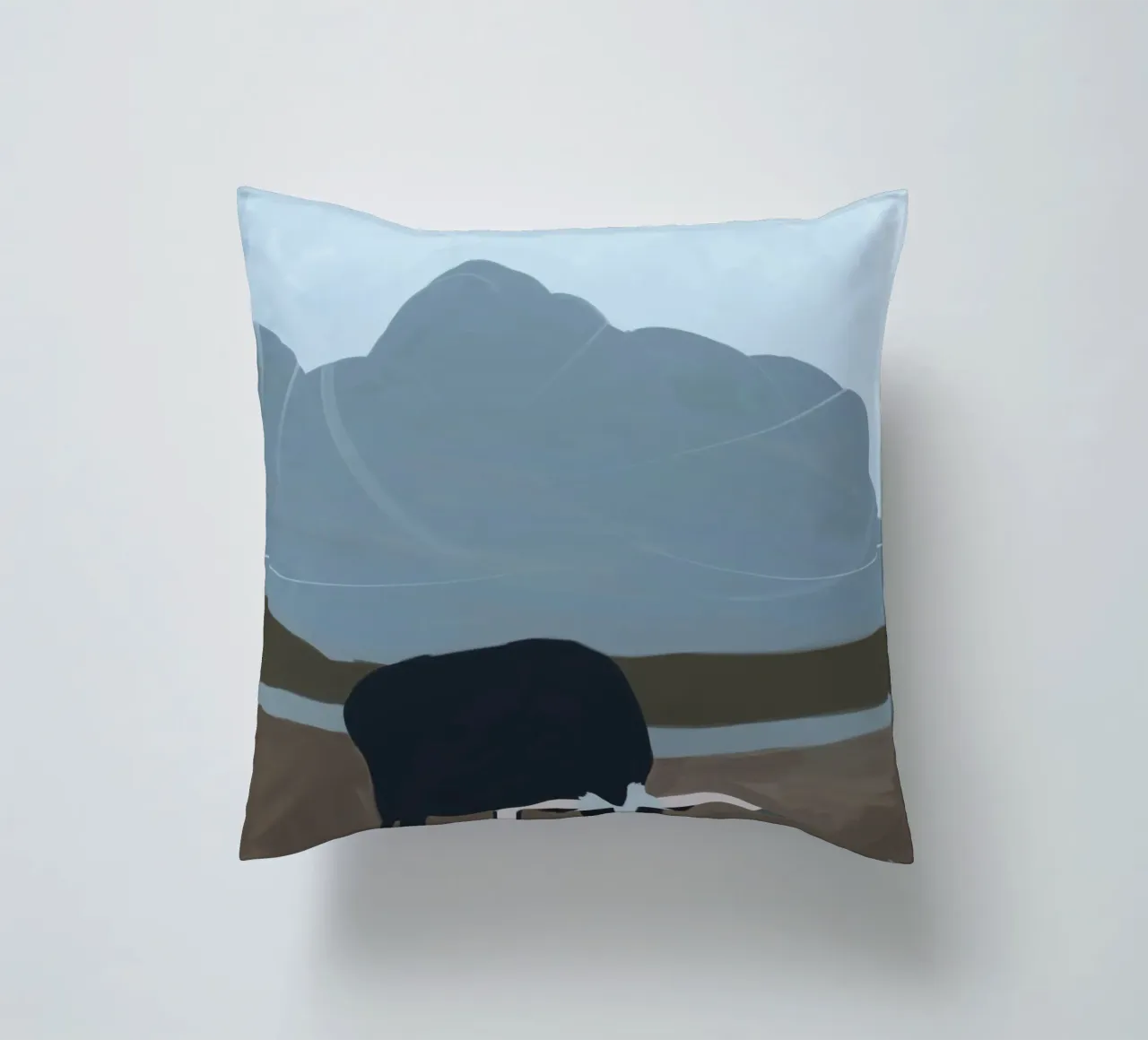Subtle Flow cuscino da Mike Leymi