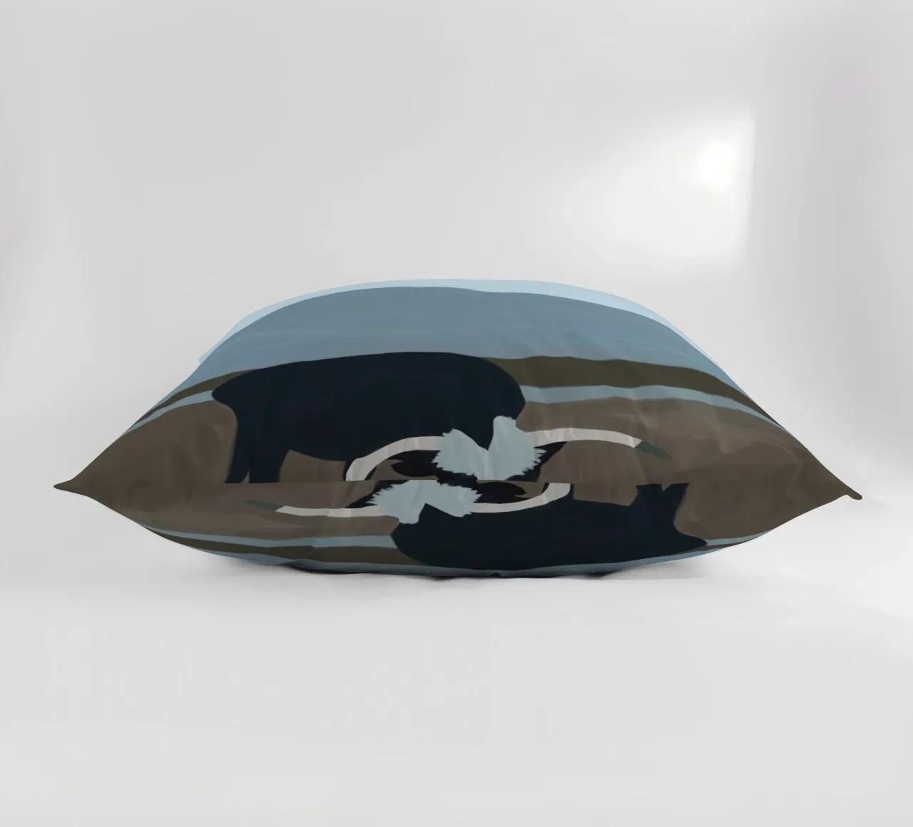 Subtle Flow cuscino da Mike Leymi