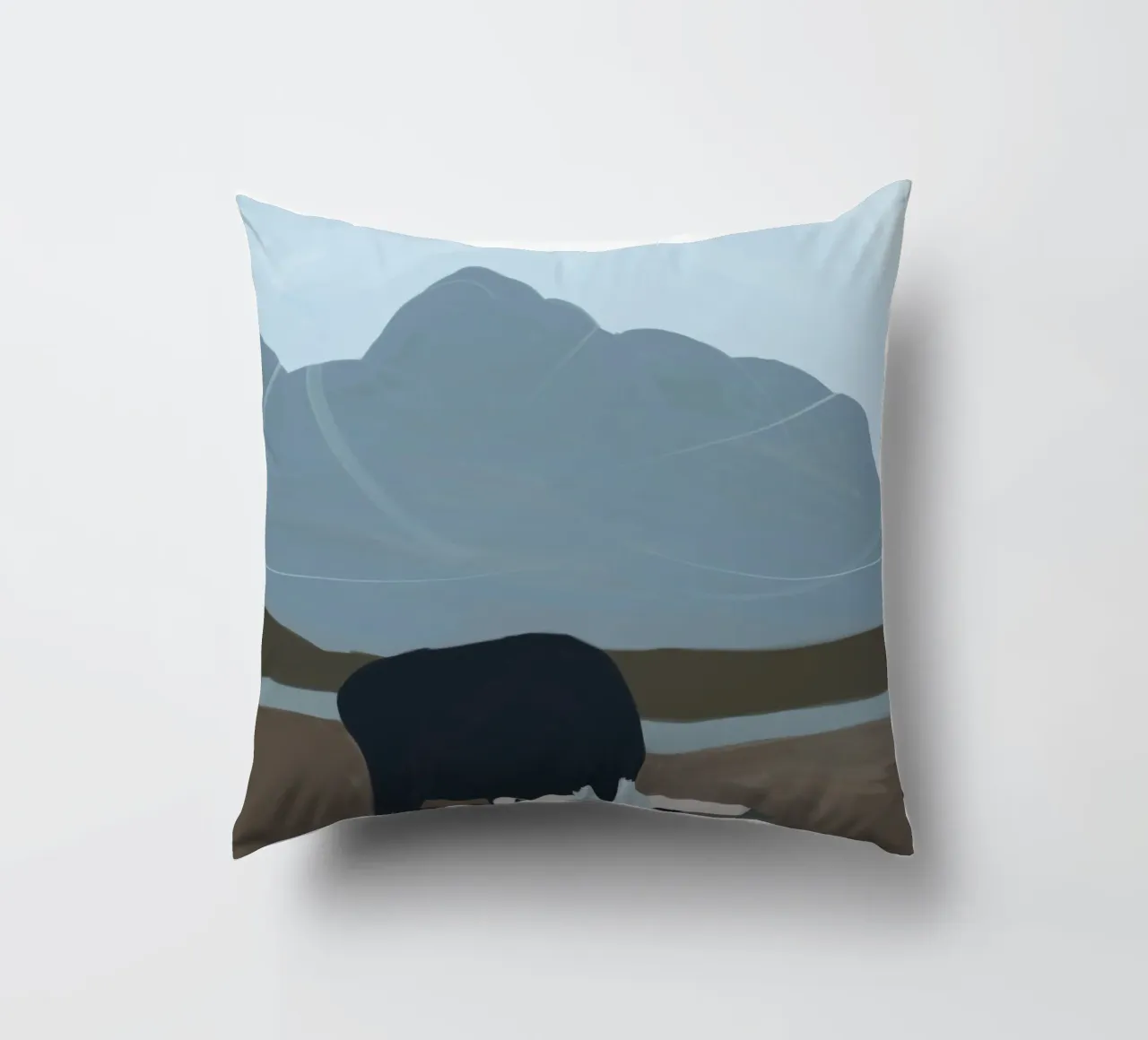 Subtle Flow cuscino da Mike Leymi