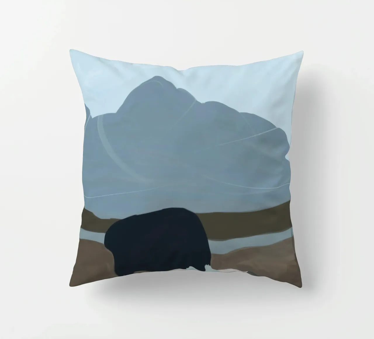 Subtle Flow cuscino da Mike Leymi