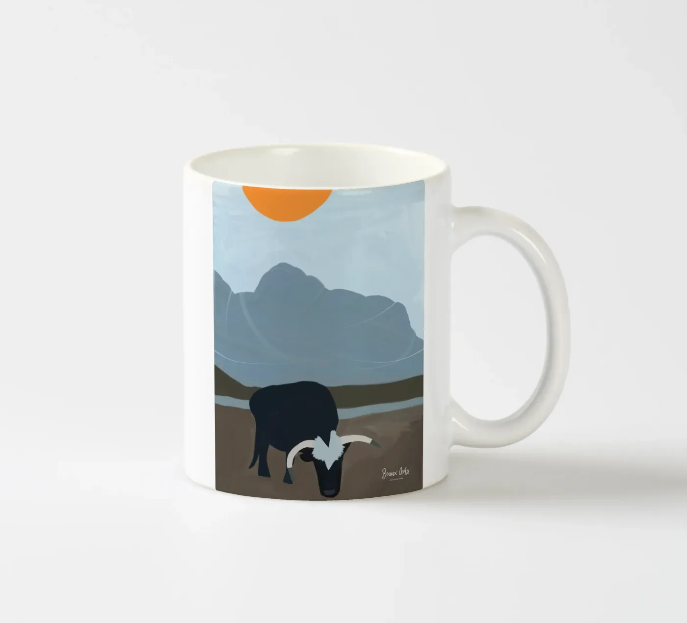 Subtle Flow keramische mok van Mike Leymi